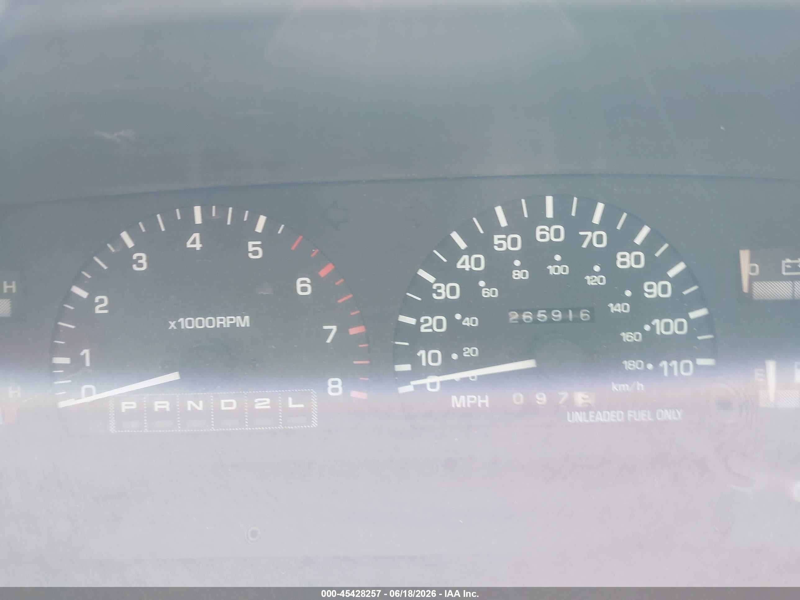 1996 Toyota T100 VIN JT4TN12D0T0016000 IAAI salvage auction — Normal Wear, Clear - Dealer Only (California), sold $400 on 2026-07-02 (photo 7)