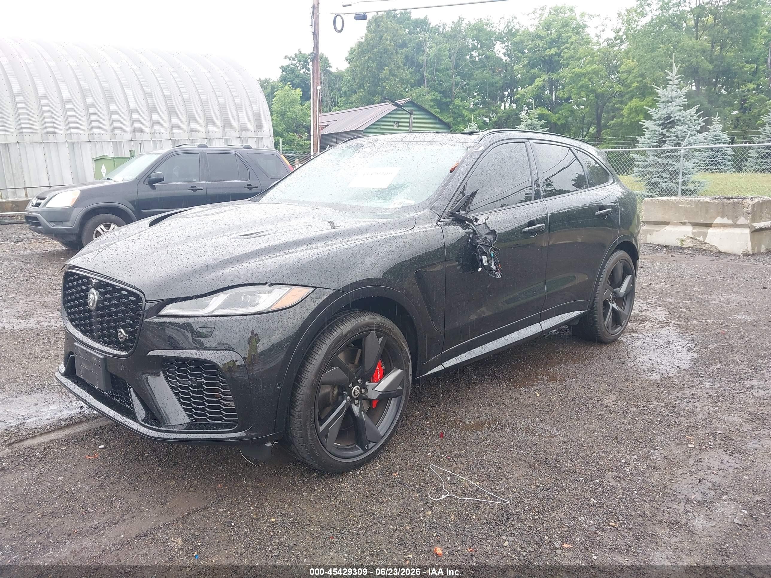2025 Jaguar F-pace VIN SADCZ2FE5SA750979 IAAI salvage auction — Front End, Salvage (Idaho), sold $35,250 on 2026-08-08 (photo 2)