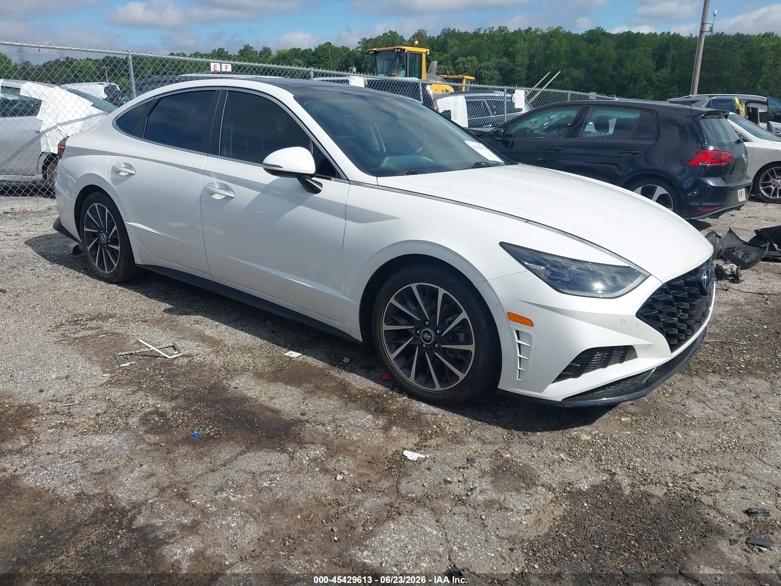 2022 Hyundai Sonata VIN KMHL34J25NA225698 — IAAI salvage auction photo