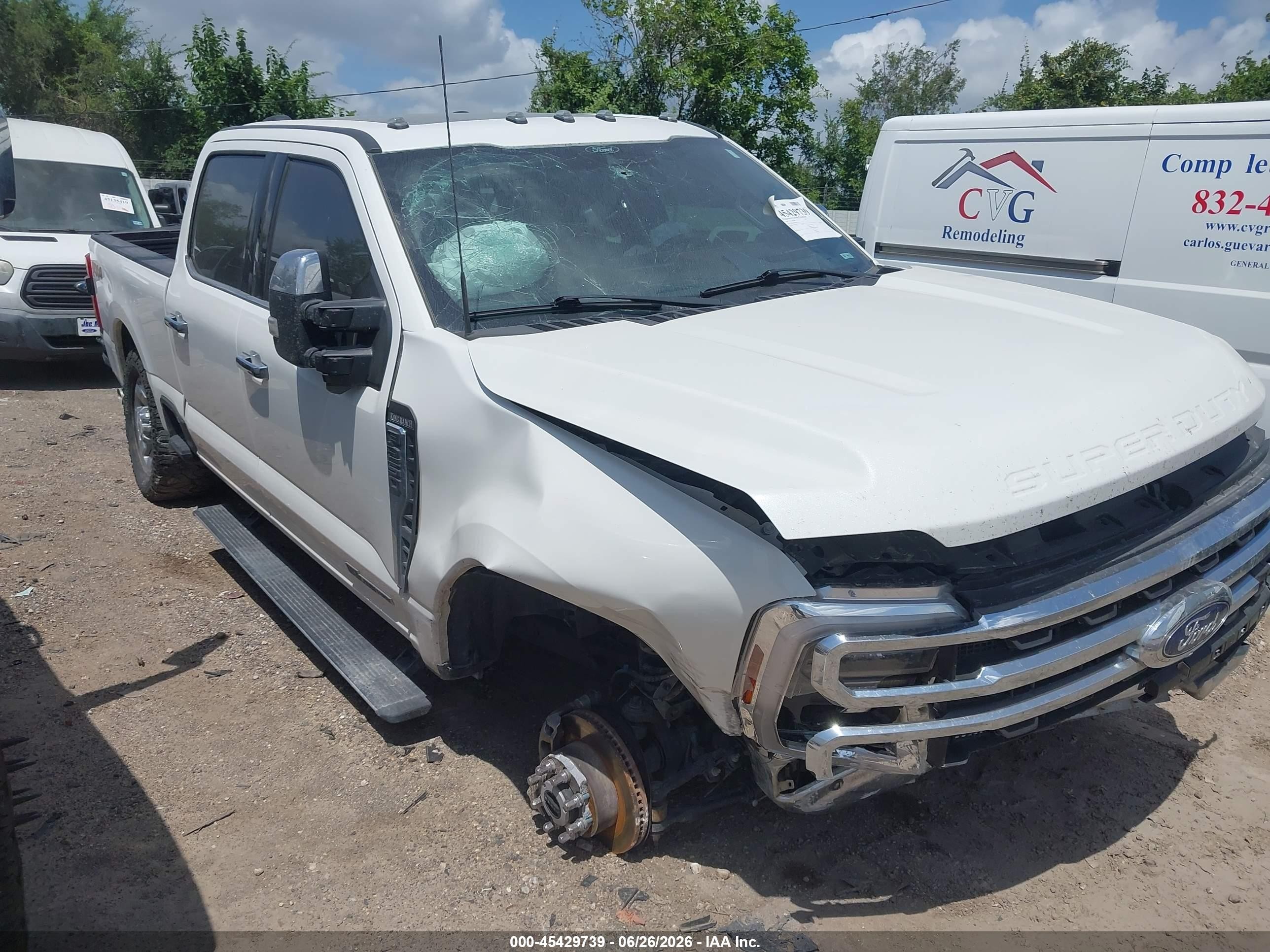 2024 Ford F-250 VIN 1FT8W2BT6REE12122 — IAAI salvage auction photo