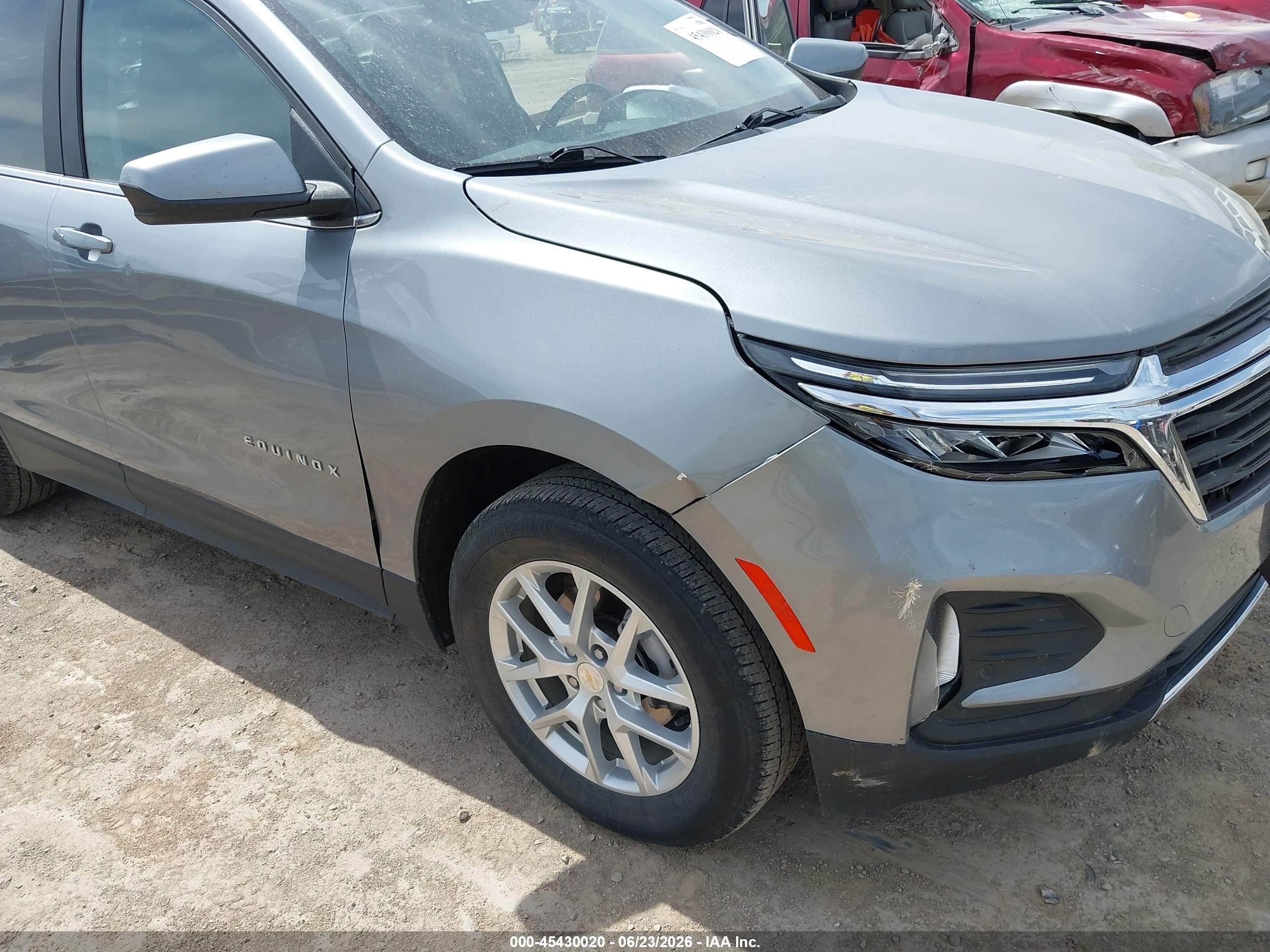 2024 Chevrolet Equinox VIN 3GNAXUEG8RL353834 IAAI salvage auction — Unknown, Enterprise Vehicles Clear Only (Montana), sold $13,700 on 2026-07-06 (photo 6)