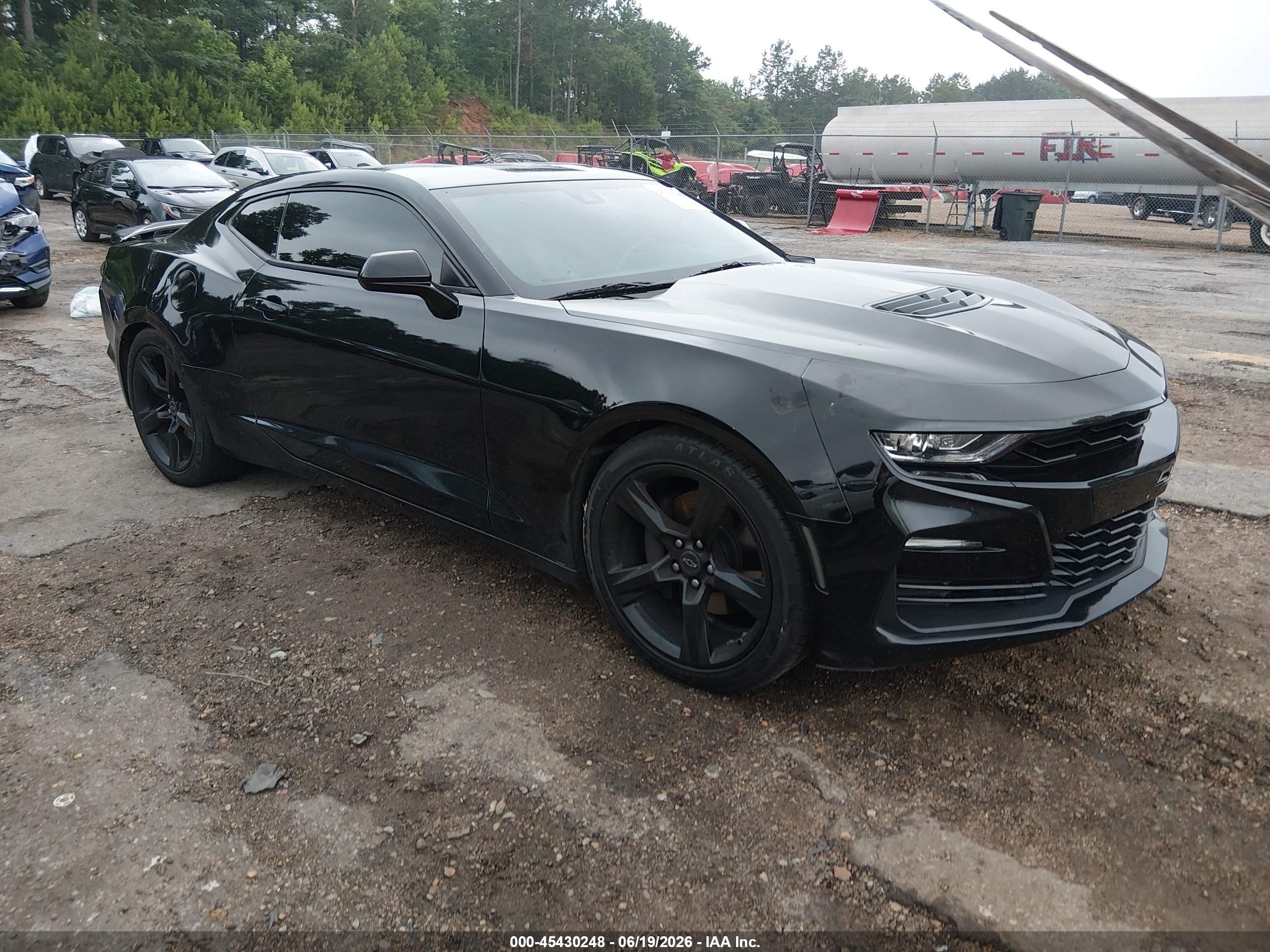 2019 Chevrolet Camaro VIN 1G1FH1R77K0122763 — IAAI salvage auction photo