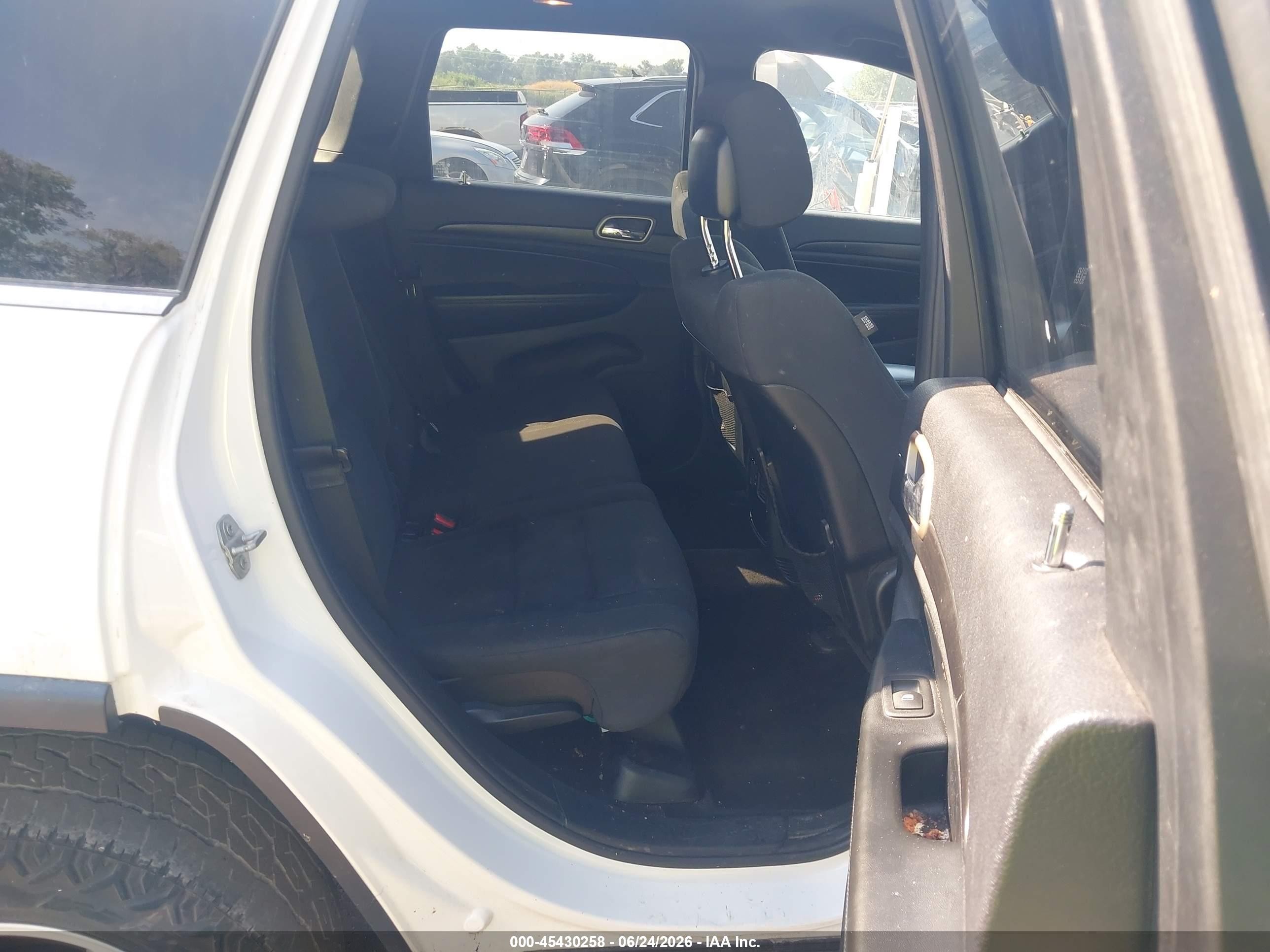 2015 Jeep Grand Cherokee VIN 1C4RJFAG2FC893783 IAAI salvage auction — Front & Rear, Nrc Lienholder Repossession Paperwork (Utah), sold $2,200 on 2026-07-09 (photo 8)