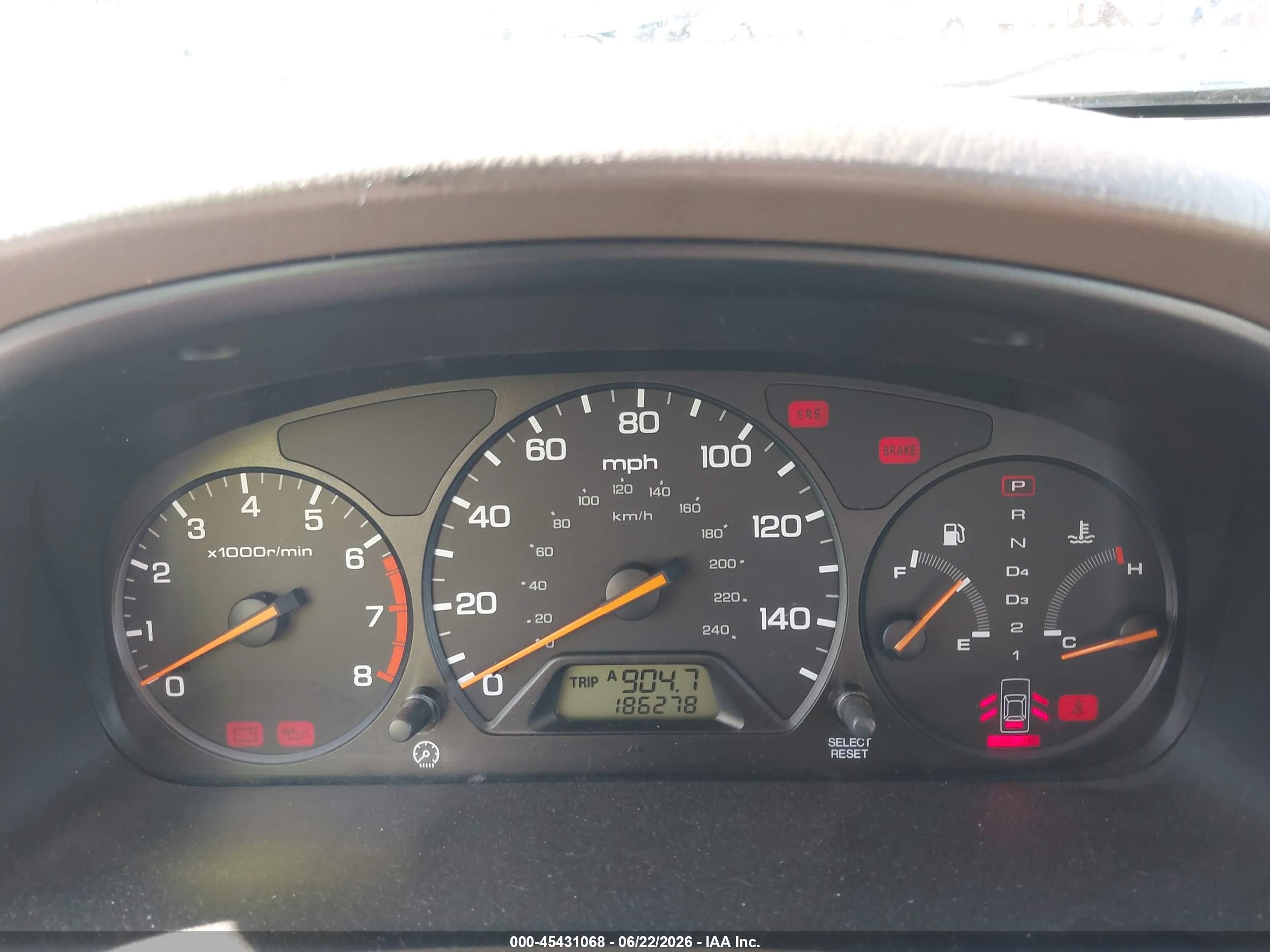 2001 Honda Accord VIN JHMCG56451C007511 IAAI salvage auction — Normal Wear, Clear (Oregon), sold $100 on 2026-07-09 (photo 7)
