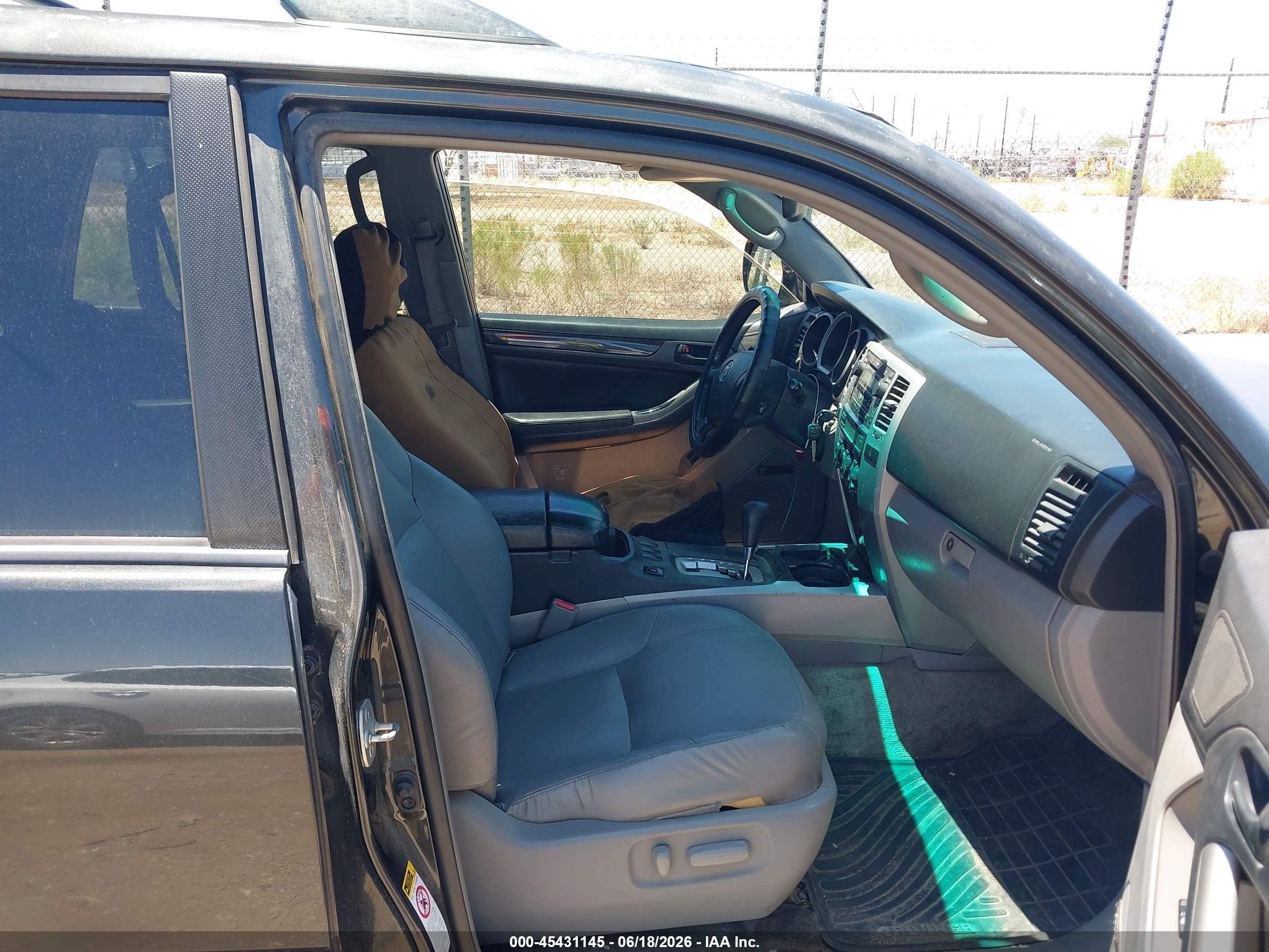 2006 Toyota 4Runner VIN JTEZT17R068009571 IAAI salvage auction — Normal Wear, Clear-Dealer Only (Arizona), sold $3,125 on 2026-07-02 (photo 5)