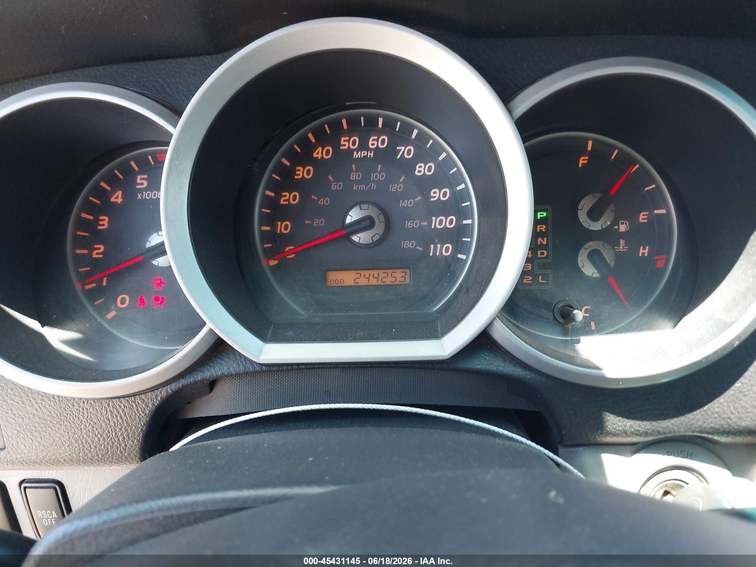 2006 Toyota 4Runner VIN JTEZT17R068009571 IAAI salvage auction — Normal Wear, Clear-Dealer Only (Arizona), sold $3,125 on 2026-07-02 (photo 7)