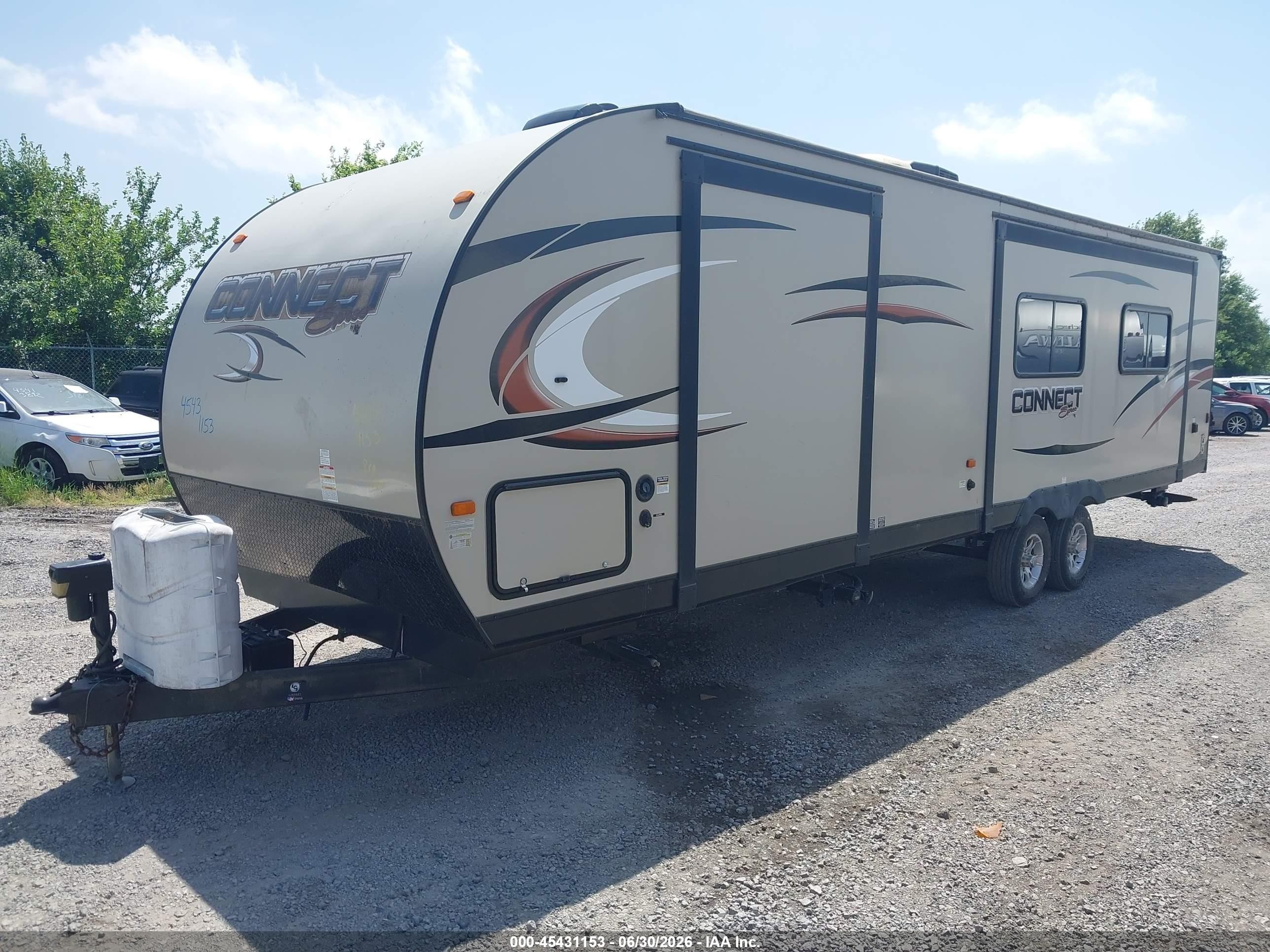 2016 K-z inc Connect VIN 4EZTL3229G8022528 IAAI salvage auction — Top/Roof, Salvage (Illinois), sold $1,750 on 2026-08-19 (photo 2)