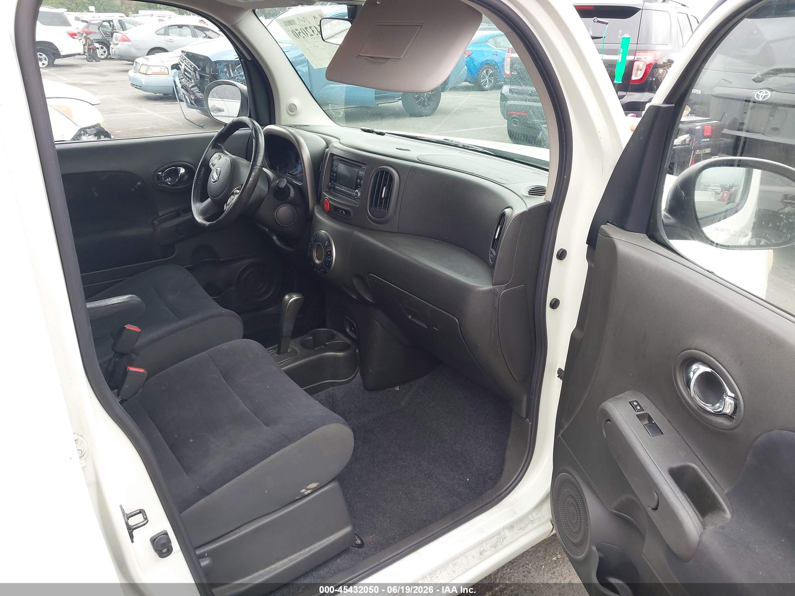 2010 Nissan Cube VIN JN8AZ2KR1AT169773 IAAI salvage auction — Normal Wear, Clear - Dealer Only (California), sold $325 on 2026-07-09 (photo 5)