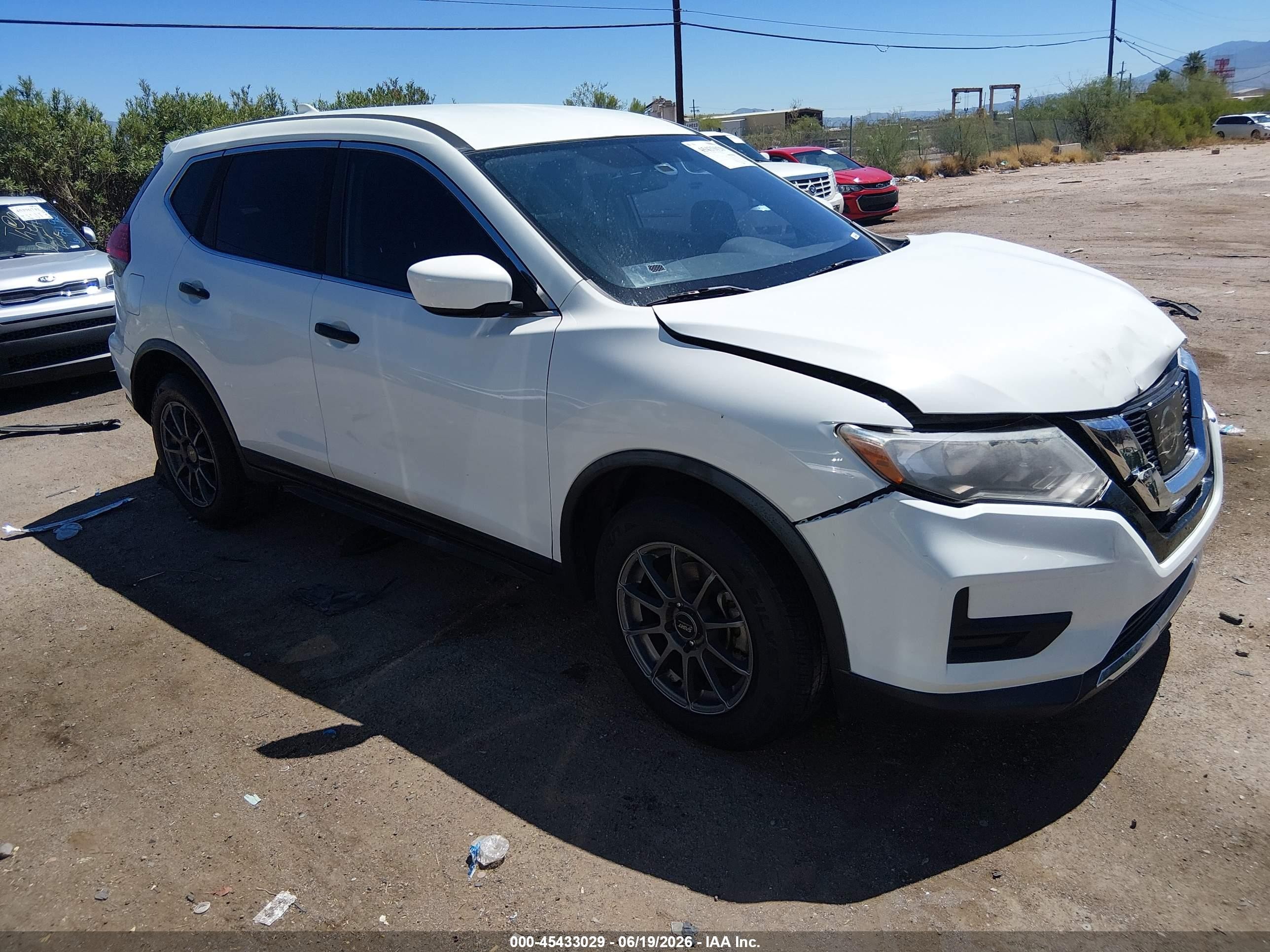 2017 Nissan Rogue Sport VIN KNMAT2MT1HP608303 IAAI salvage auction — Front End, Salvage (Arizona), sold $1,700 on 2026-07-09 (photo 1)