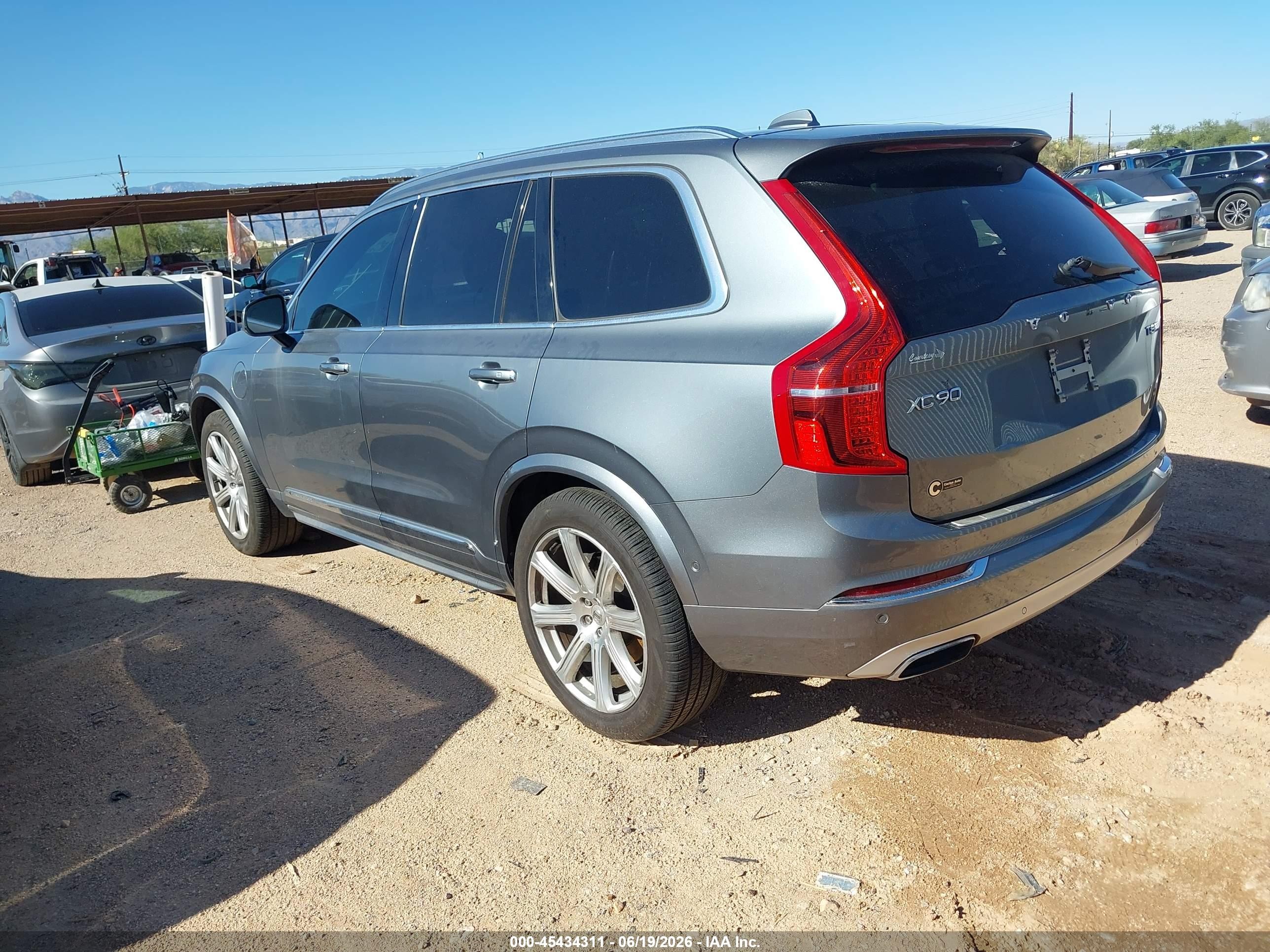 2016 Volvo XC90 VIN YV4BC0PL5G1074645 IAAI salvage auction — Normal Wear, Clear-Dealer Only (Arizona), sold $5,550 on 2026-07-02 (photo 3)