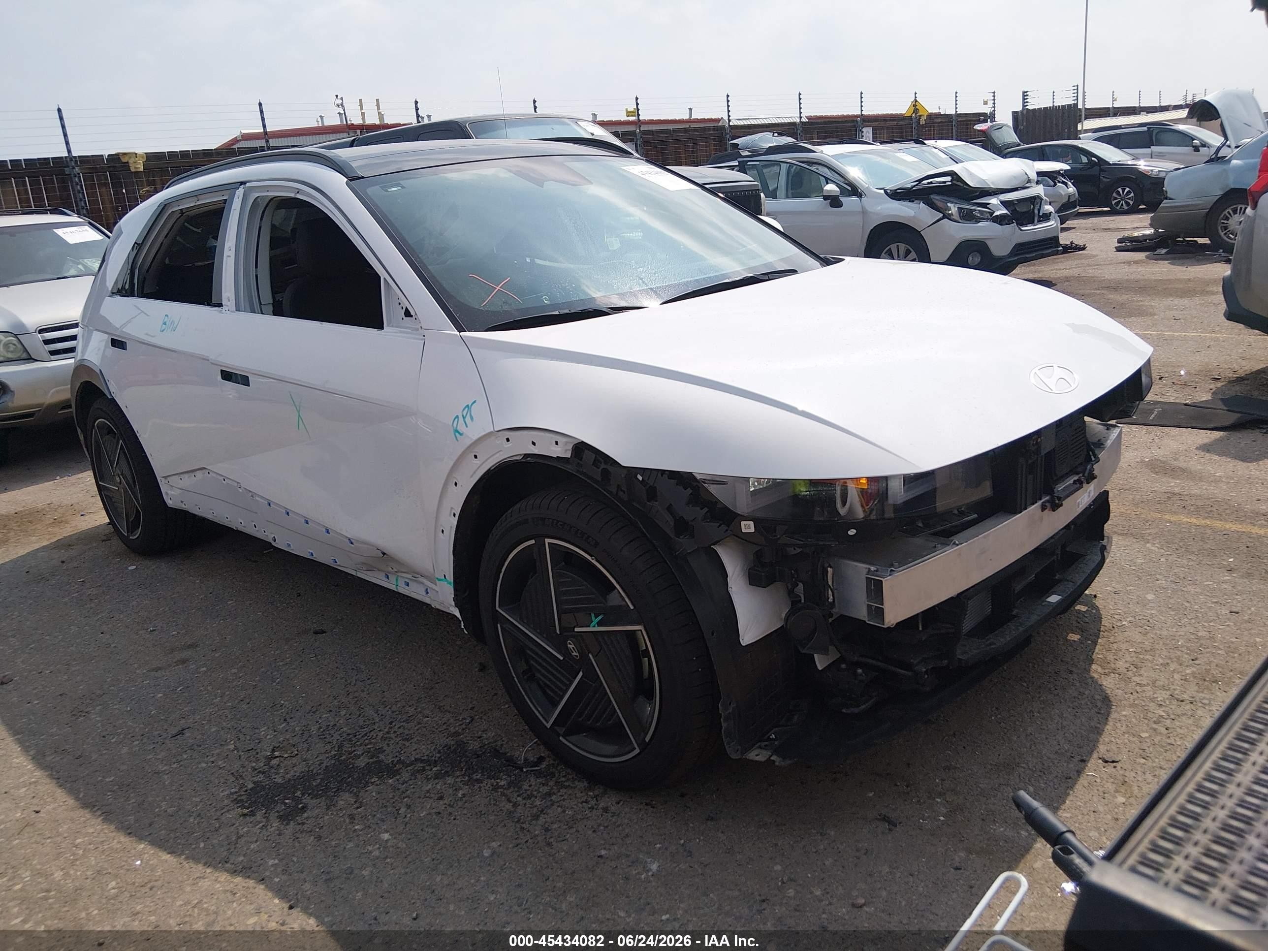 2025 Hyundai Ioniq 5 VIN 7YAKRDDC7SY035447 — IAAI salvage auction photo