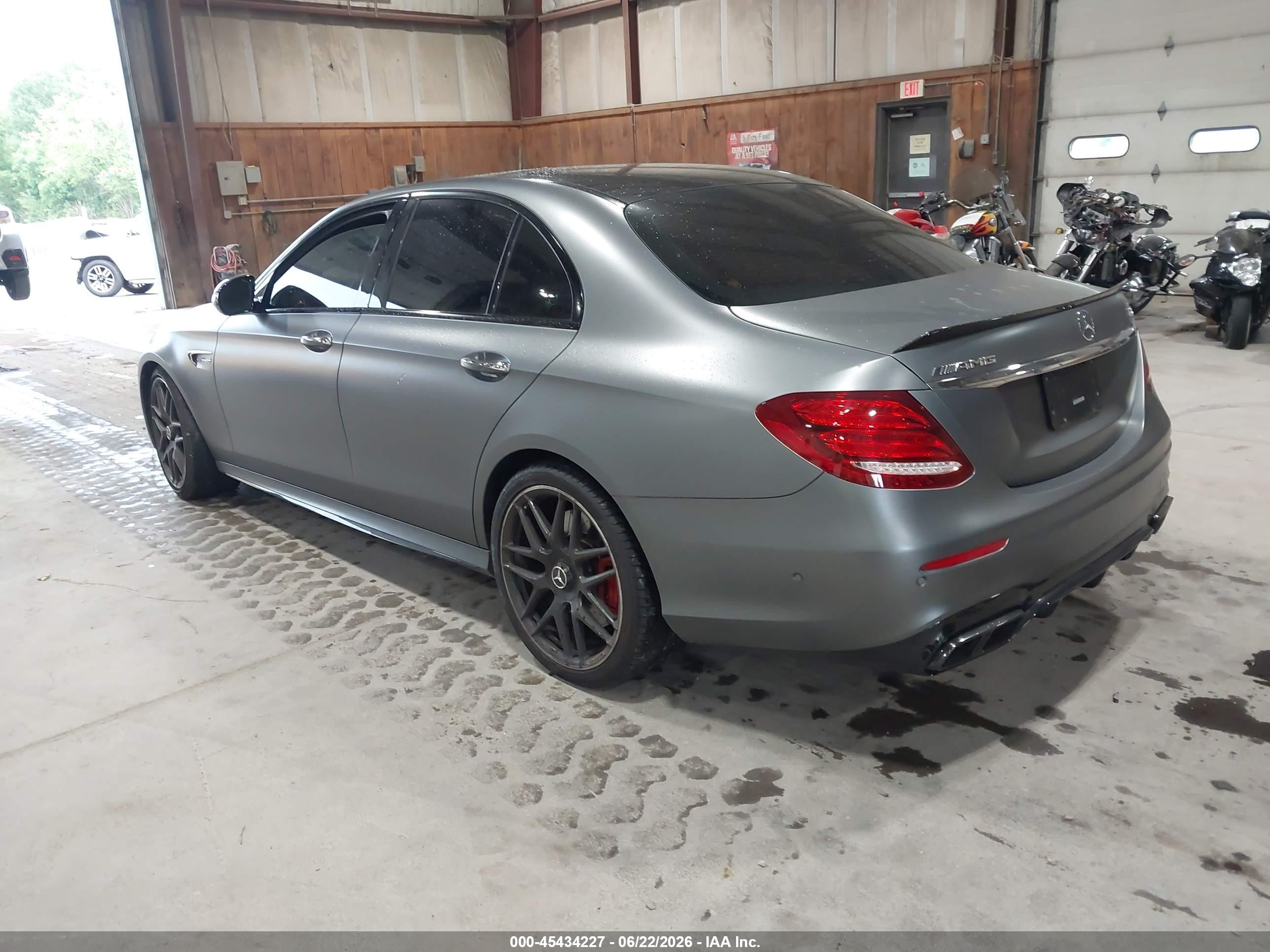 2018 Mercedes-Benz E-Class VIN WDDZF8KB1JA377067 IAAI salvage auction — Front End, Salvage (Idaho), sold $28,250 on 2026-08-27 (photo 3)