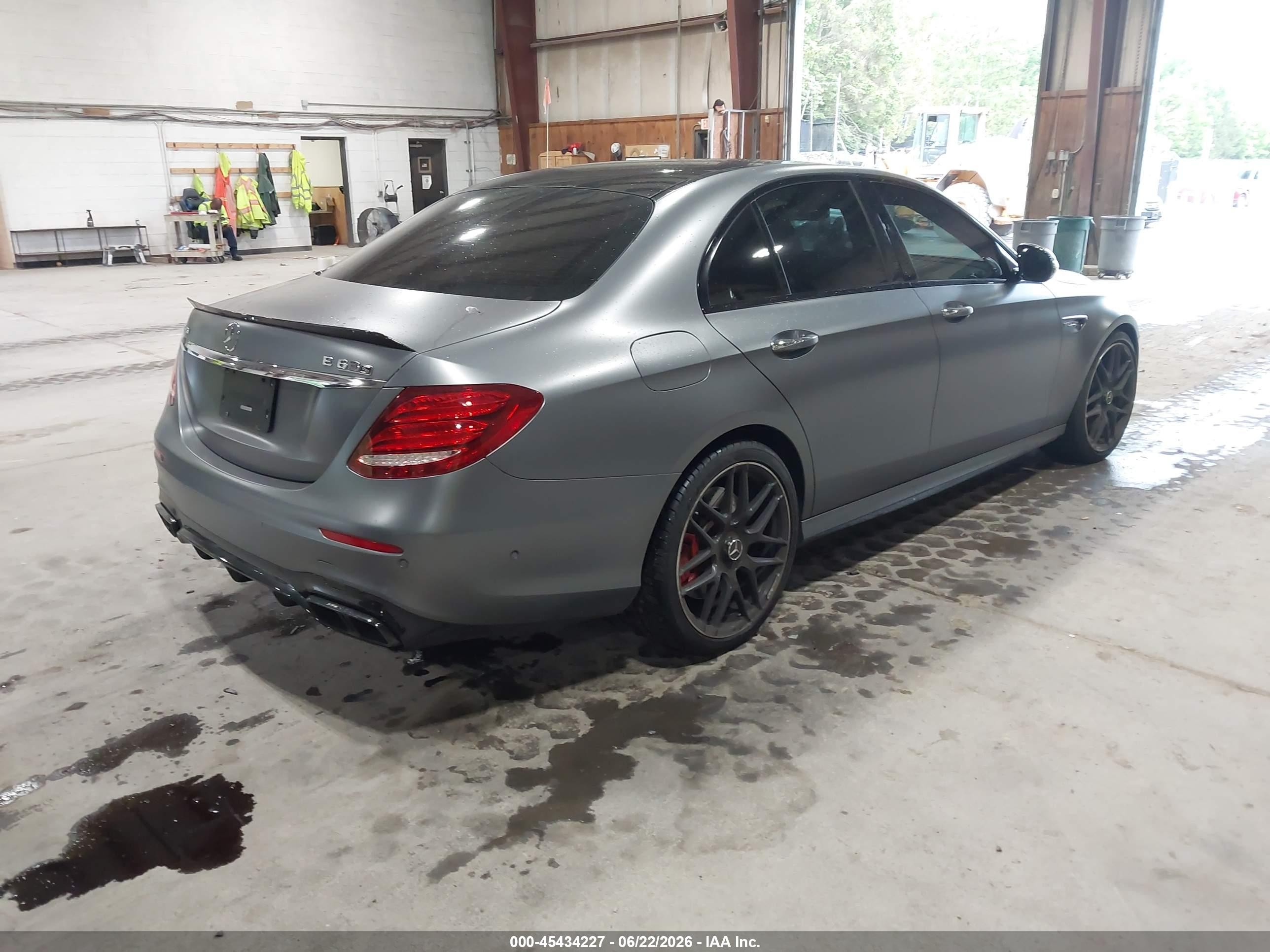 2018 Mercedes-Benz E-Class VIN WDDZF8KB1JA377067 IAAI salvage auction — Front End, Salvage (Idaho), sold $28,250 on 2026-08-27 (photo 4)