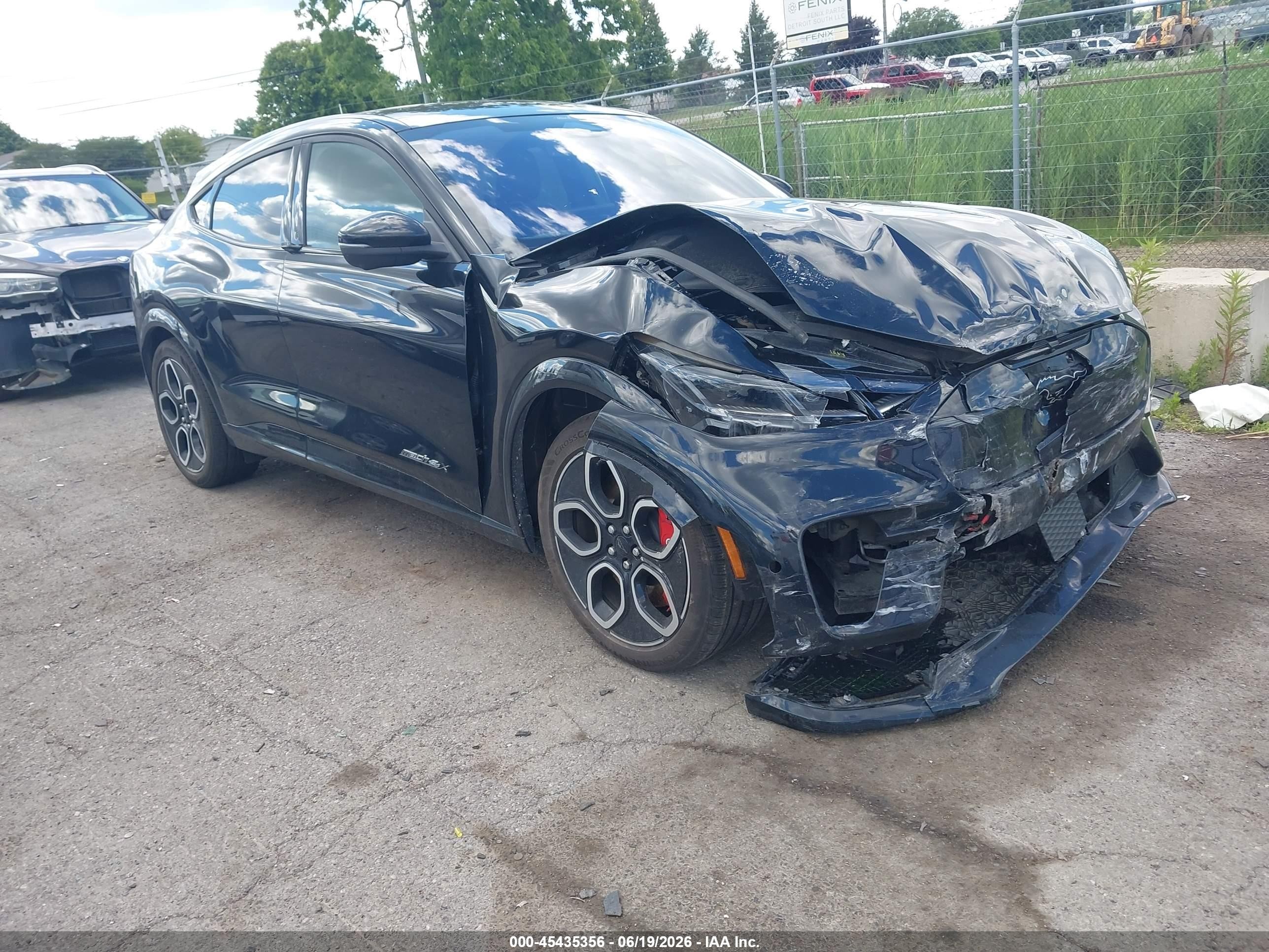 2024 Ford Mustang Mach-E VIN 3FMTK4SX7RMA44219 — IAAI salvage auction photo