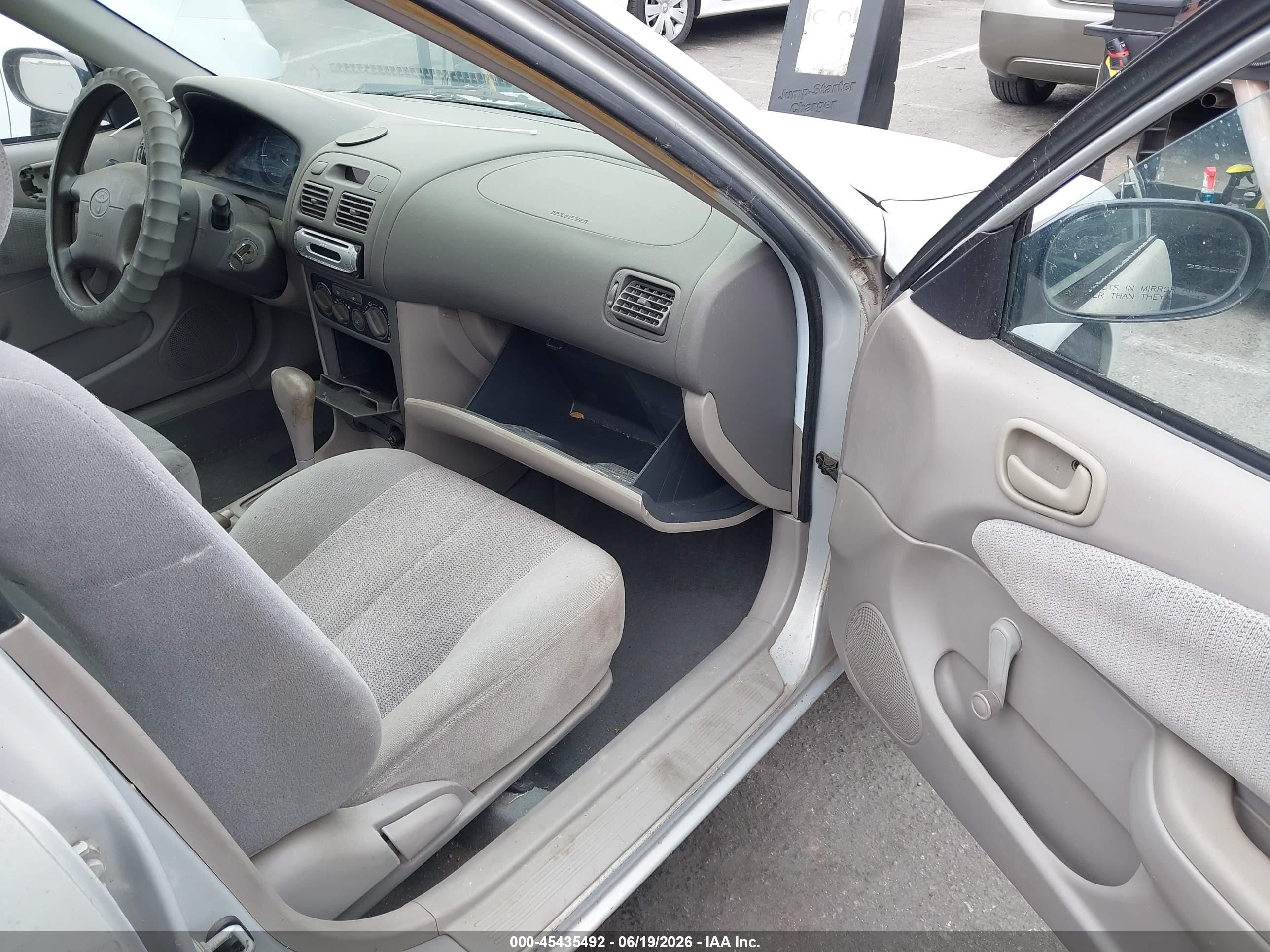 2001 Toyota Corolla VIN 1NXBR12EX1Z445042 IAAI salvage auction — Normal Wear, Clear - Dealer Only (California), sold $650 on 2026-07-02 (photo 5)
