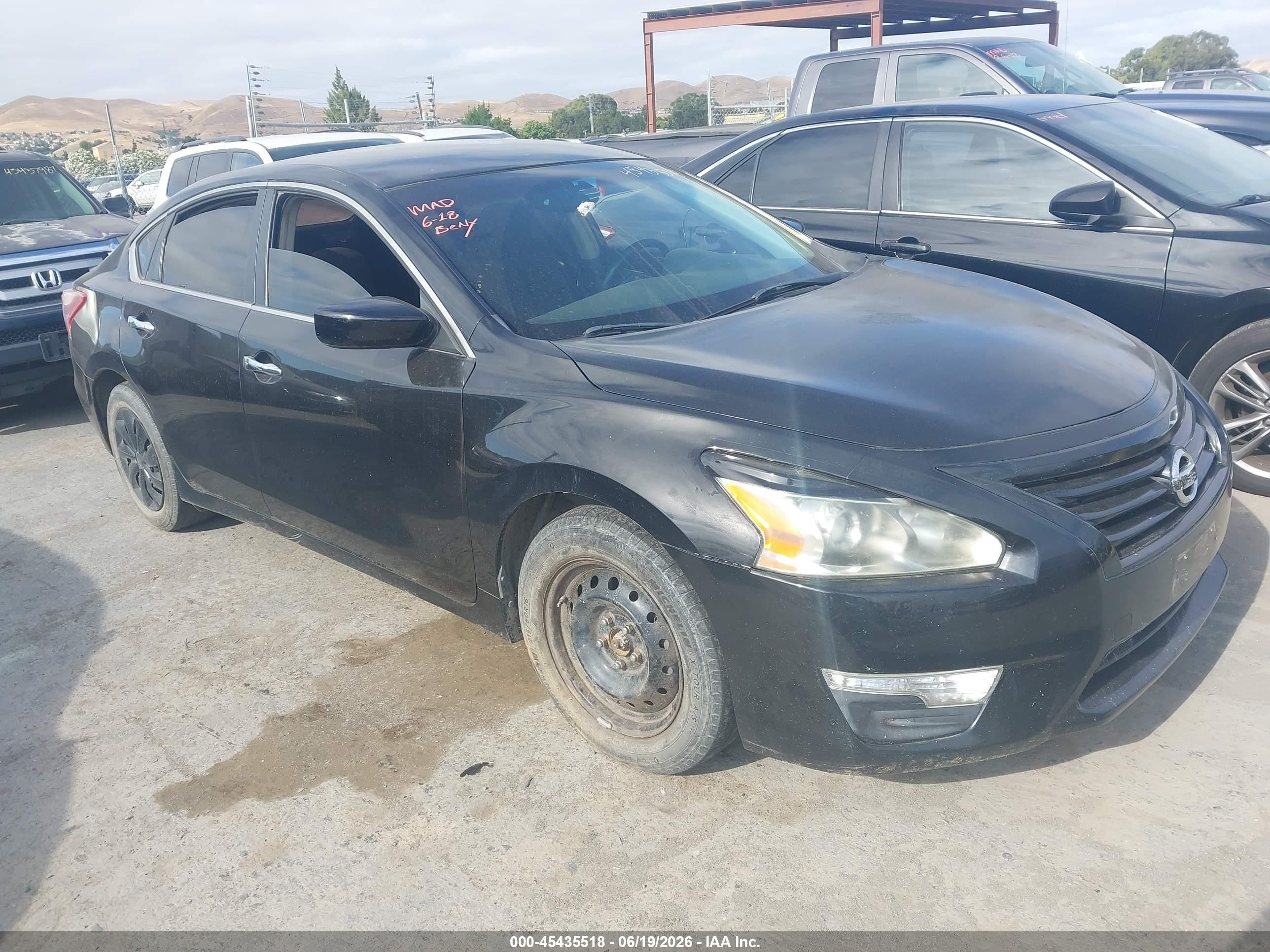 2013 Nissan Altima VIN 1N4AL3AP0DN561516 IAAI salvage auction — Normal Wear, App For Dup Clear (California), sold $550 on 2026-07-09 (photo 1)