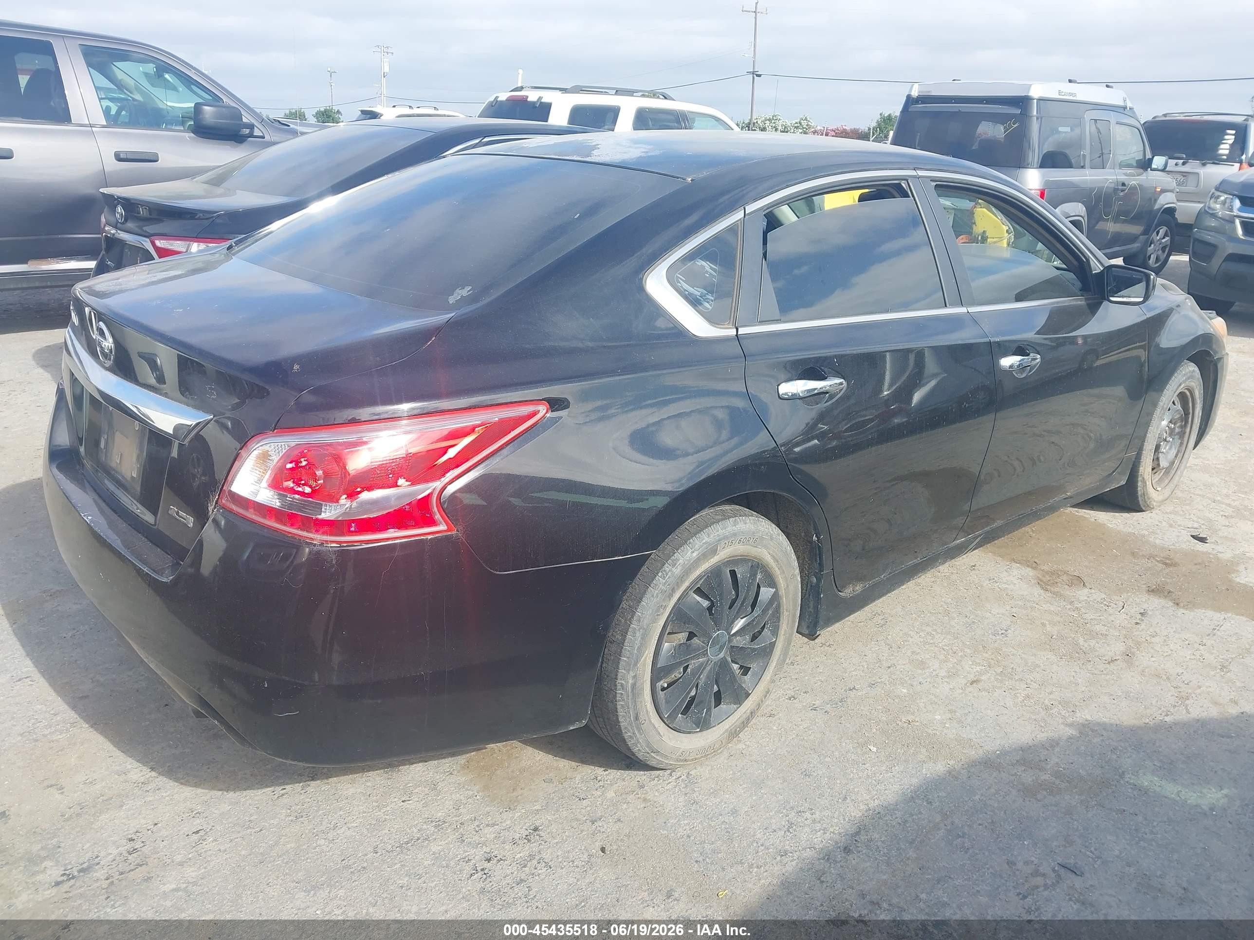 2013 Nissan Altima VIN 1N4AL3AP0DN561516 IAAI salvage auction — Normal Wear, App For Dup Clear (California), sold $550 on 2026-07-09 (photo 4)