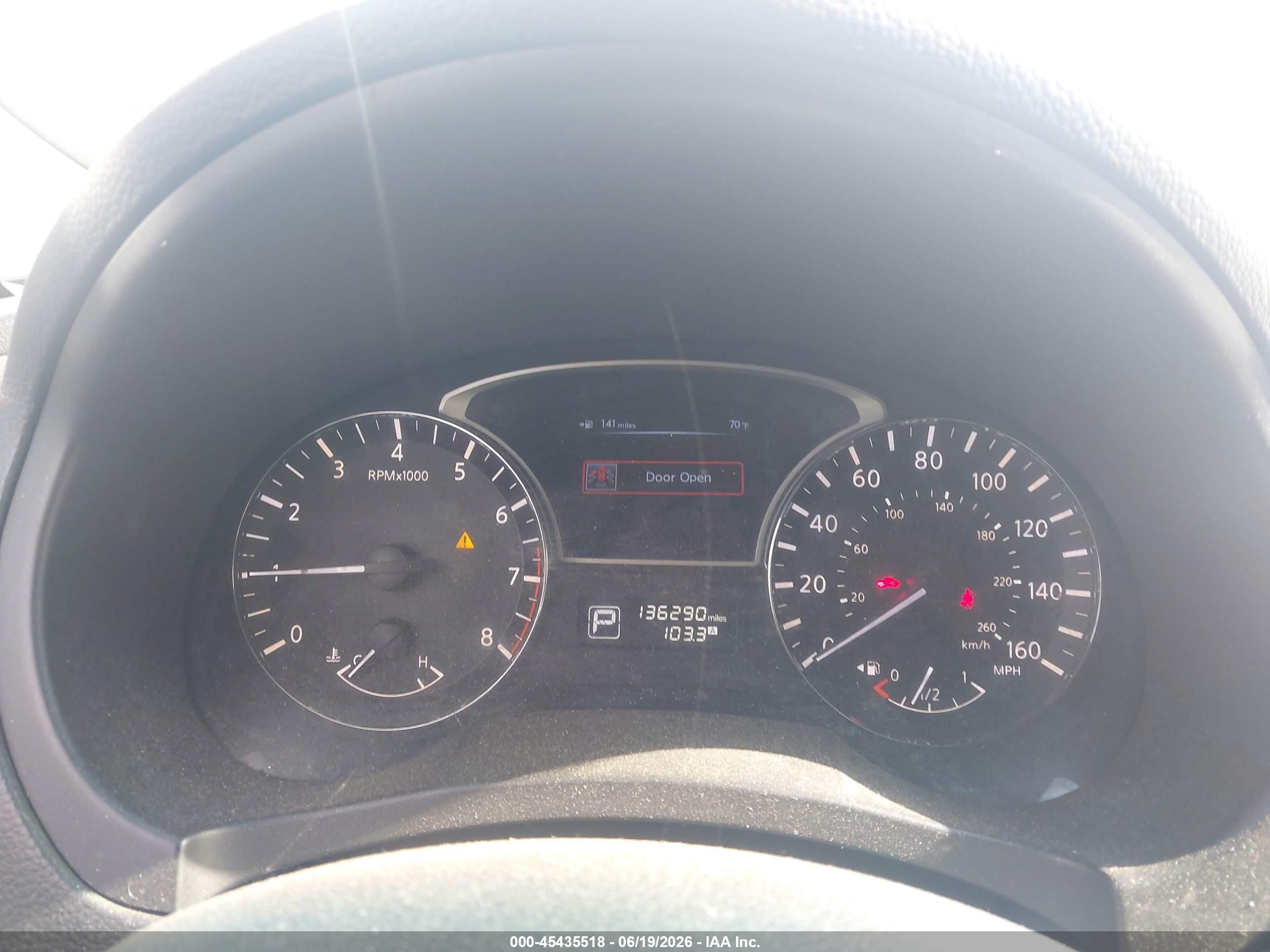 2013 Nissan Altima VIN 1N4AL3AP0DN561516 IAAI salvage auction — Normal Wear, App For Dup Clear (California), sold $550 on 2026-07-09 (photo 7)
