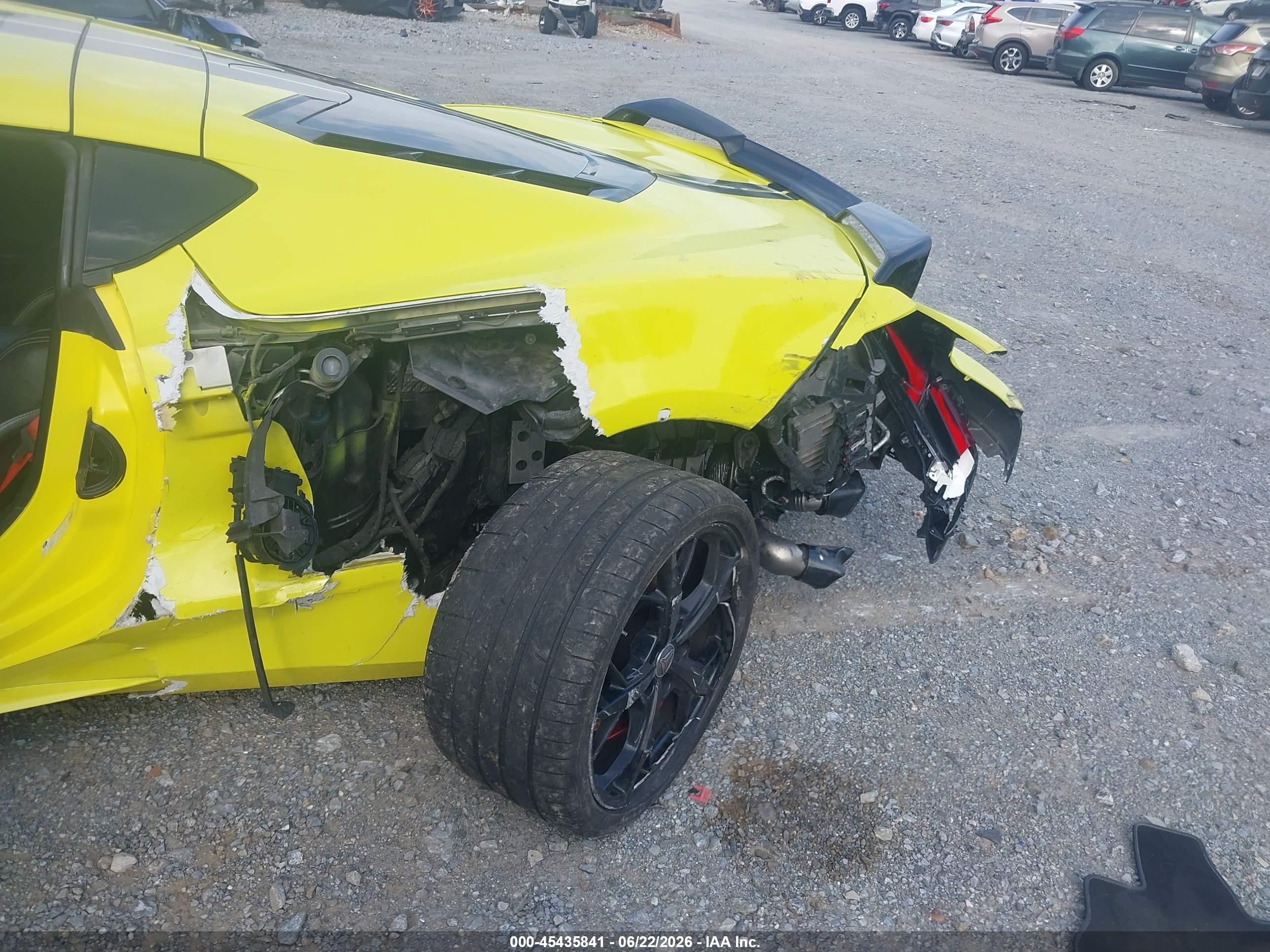 2023 Chevrolet Corvette VIN 1G1YA2D46P5121419 IAAI salvage auction — Rear End, Salvage (Georgia), sold $21,600 on 2026-09-03 (photo 6)
