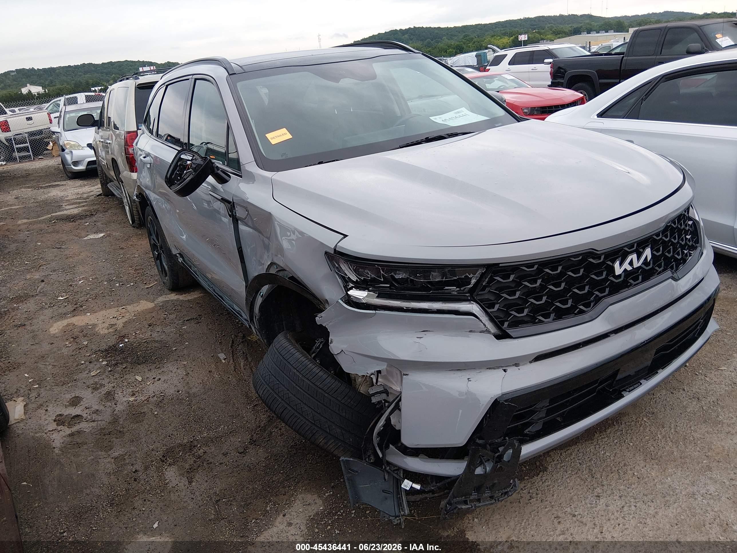 2023 Kia Sorento VIN 5XYRKDLF8PG217728 — IAAI salvage auction photo