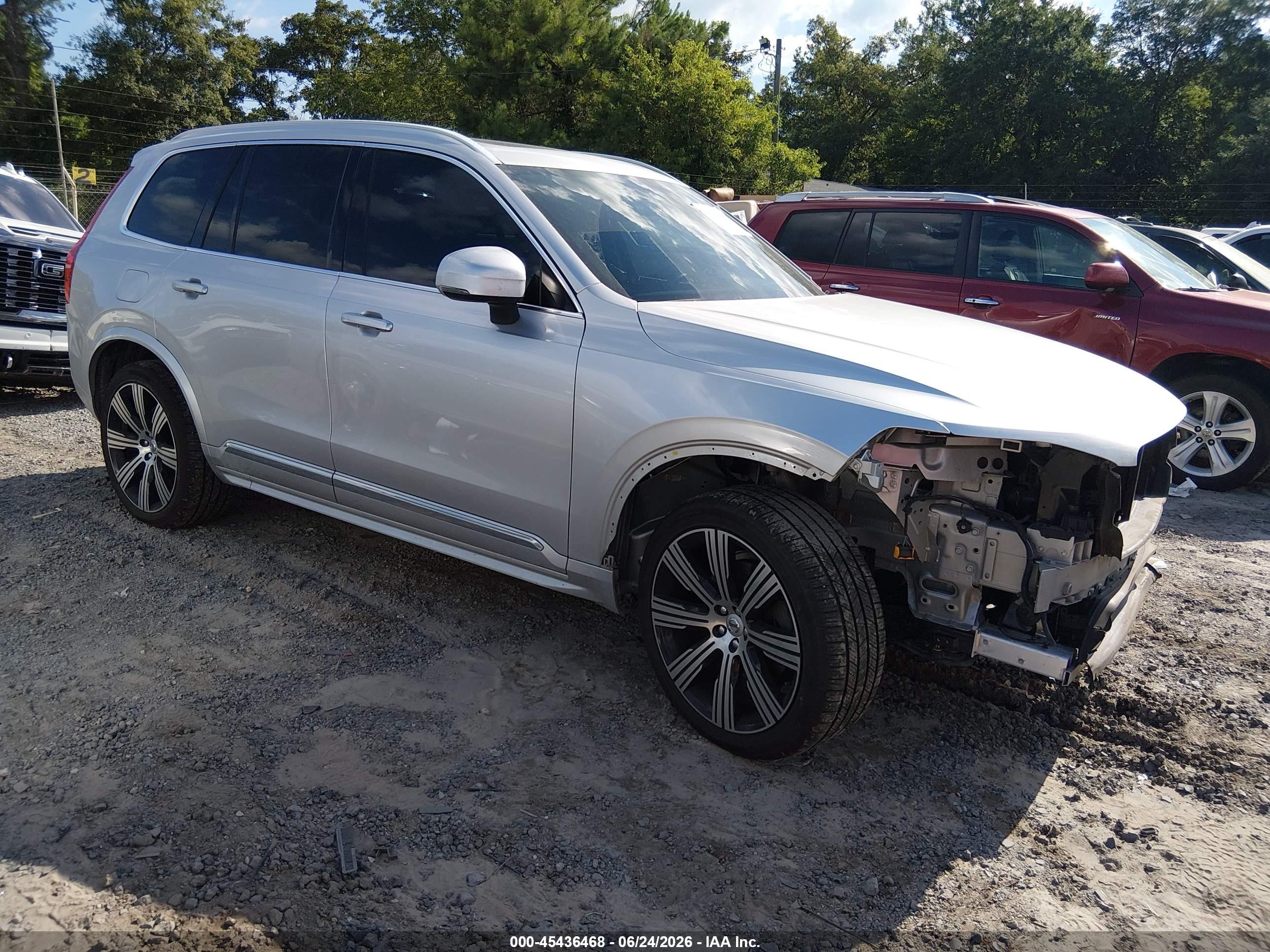 2021 Volvo XC90 VIN YV4A22PL0M1741739 — IAAI salvage auction photo