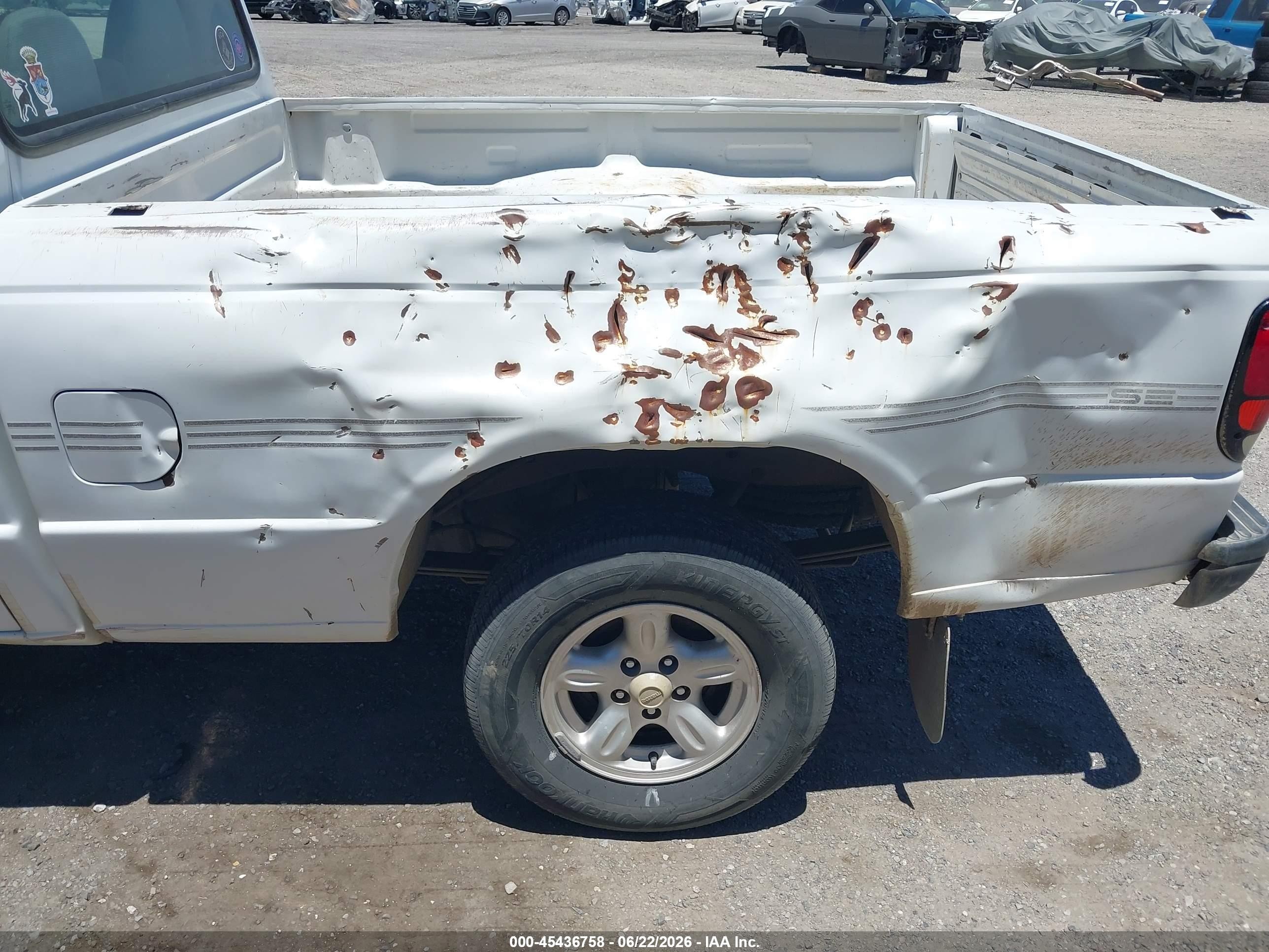 1994 Mazda B3000 VIN 4F4CR12U7RTM47176 IAAI salvage auction — Normal Wear, Clear (California), sold $200 on 2026-07-09 (photo 6)