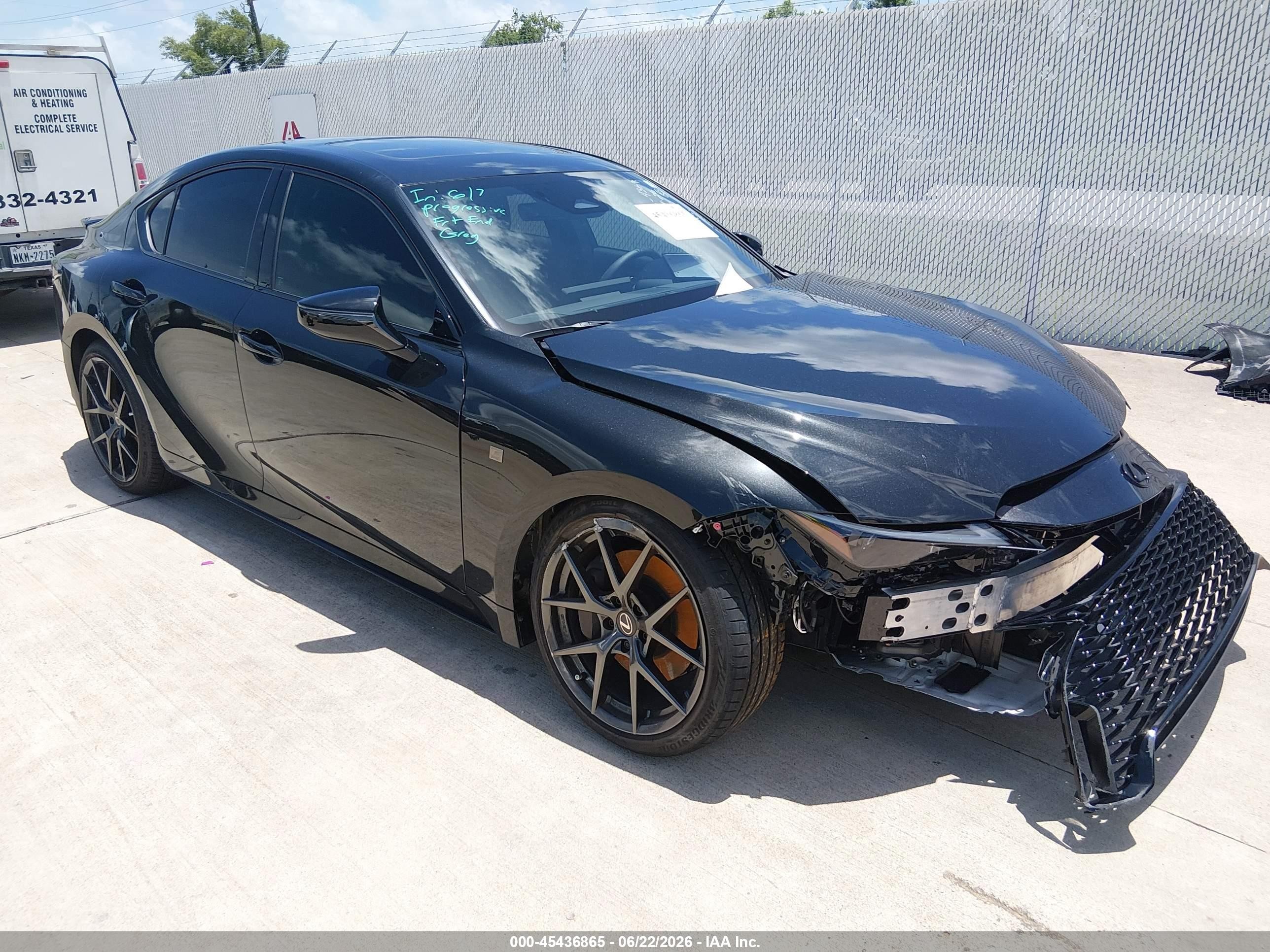 2026 Lexus IS 350 VIN JTHBZ1B2XT5097121 — IAAI salvage auction photo