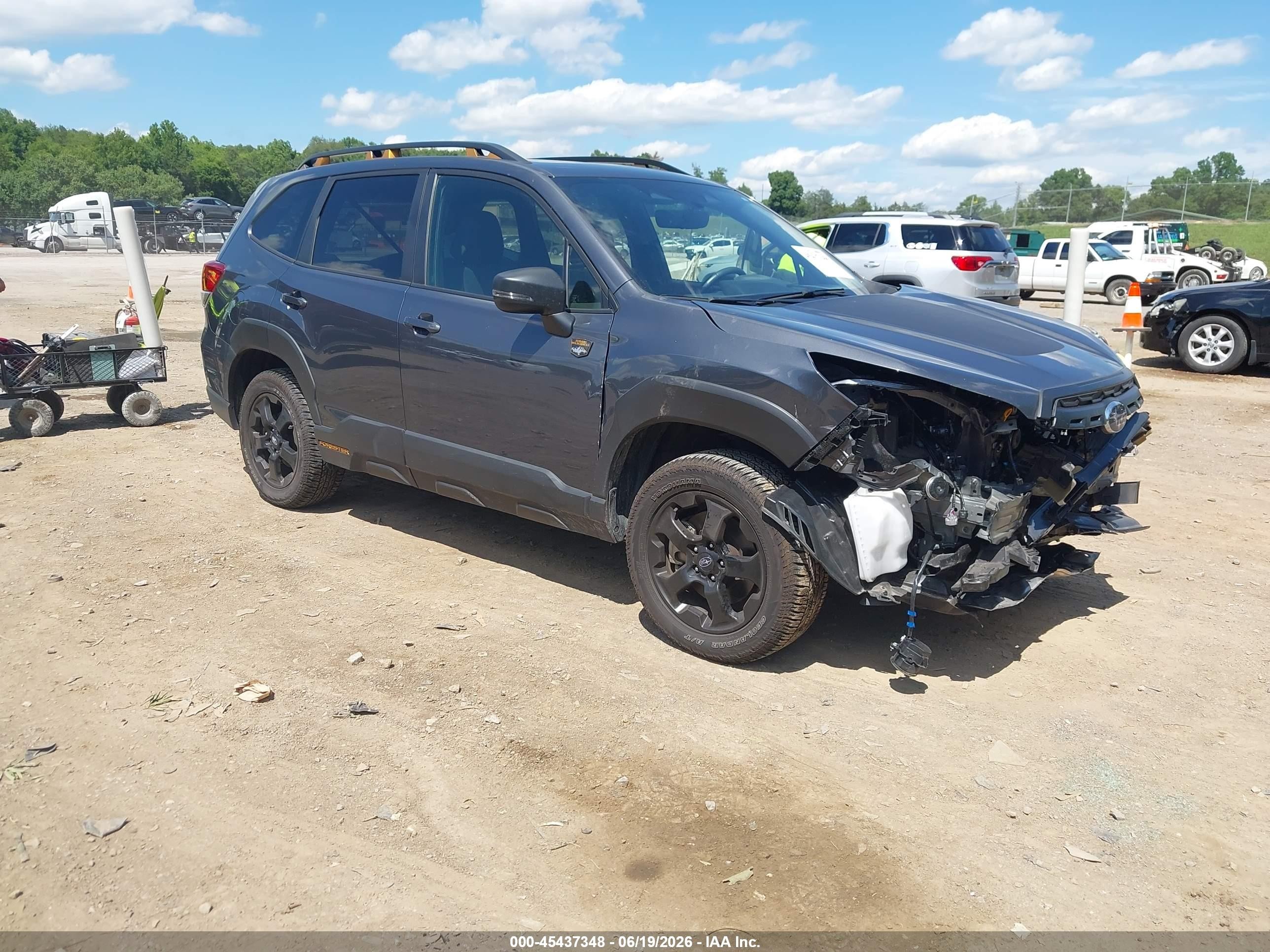 2025 Subaru Forester VIN JF2SKAJC7SH404291 — IAAI salvage auction photo