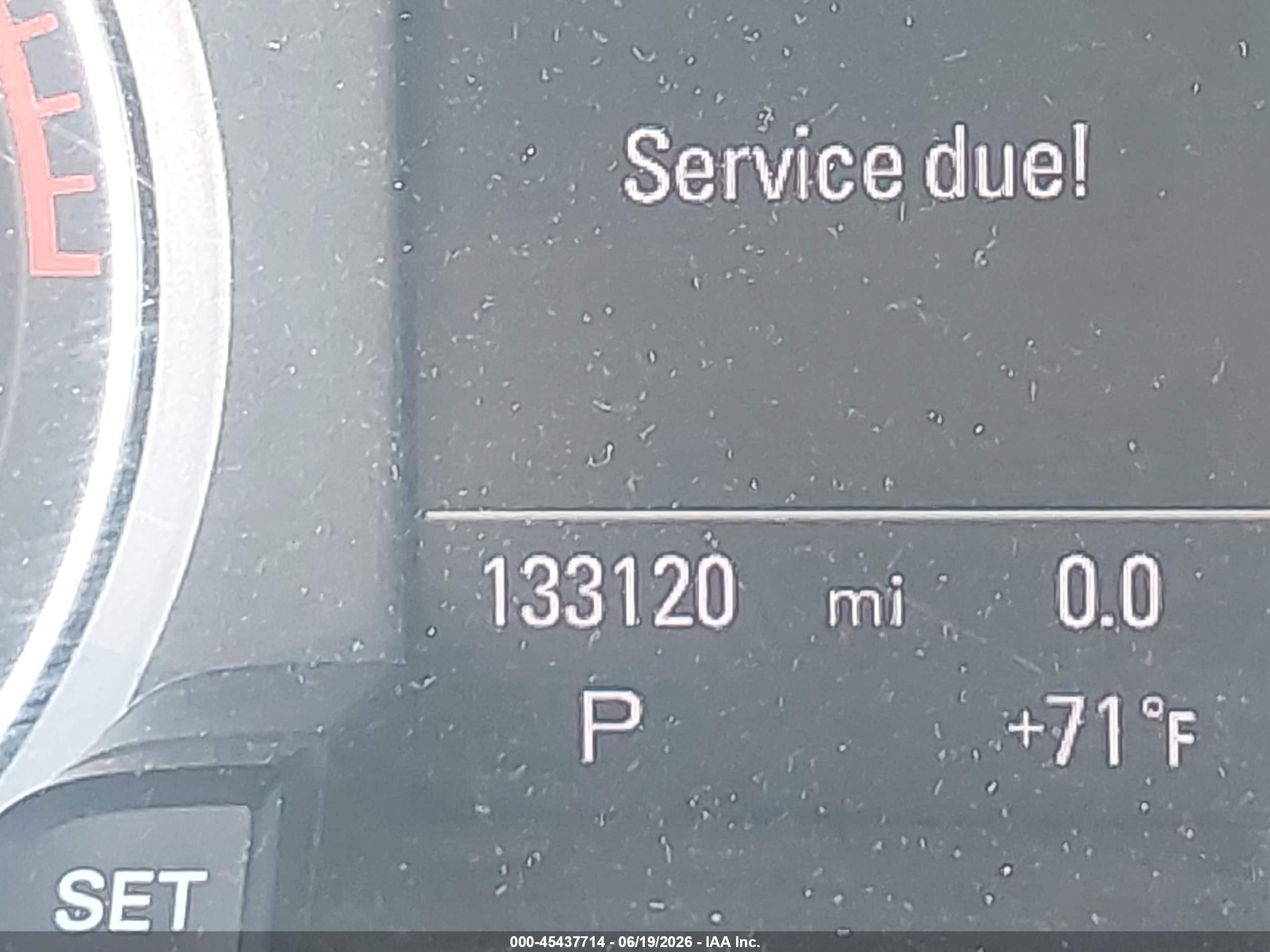 2012 Audi A4 VIN WAUFFAFL7CN016135 IAAI salvage auction — Normal Wear, Clear (Utah), sold $350 on 2026-07-09 (photo 7)