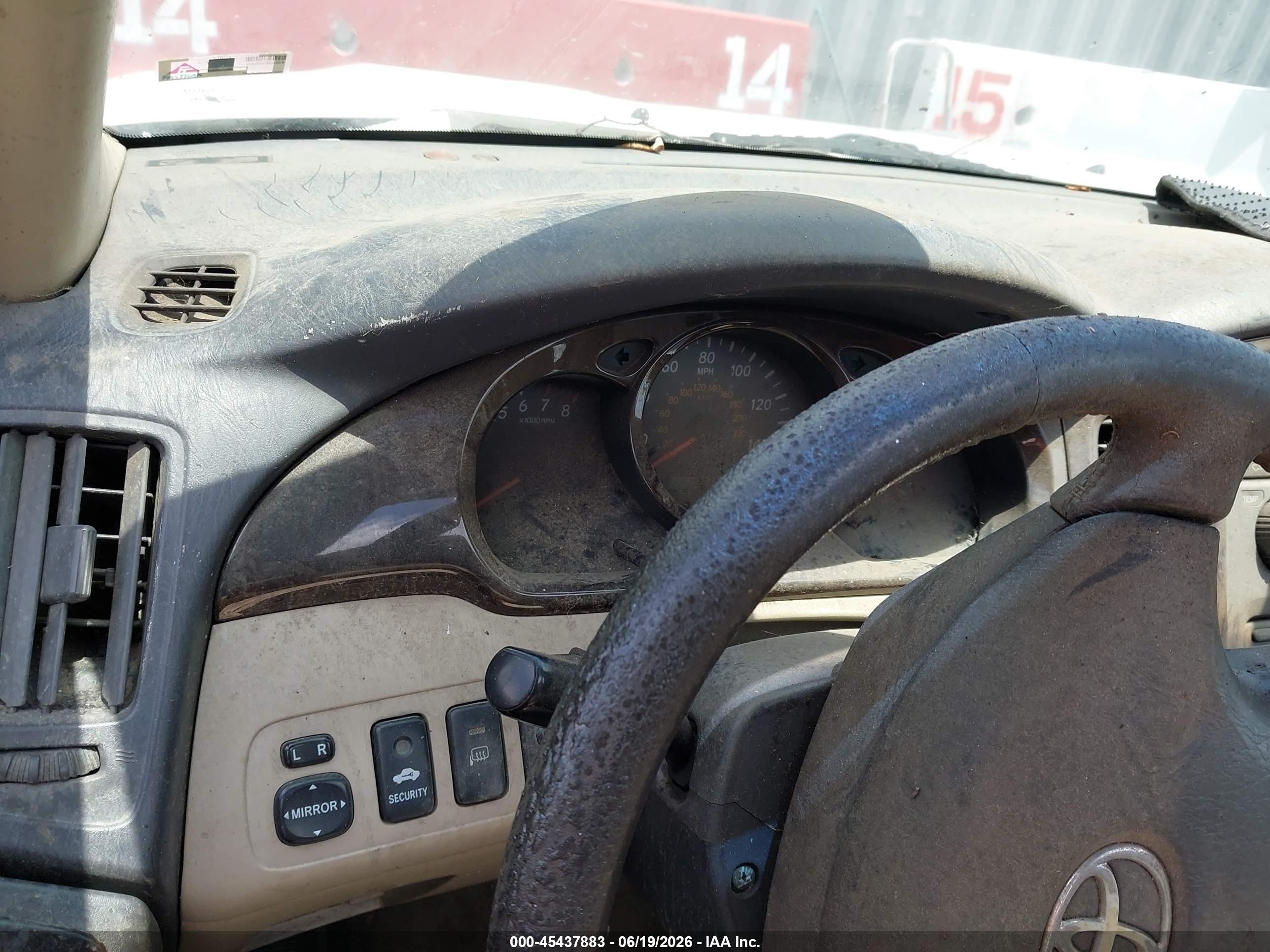 2001 Toyota Highlander VIN JTEGF21A310022684 IAAI salvage auction — Normal Wear, Salvage (California), sold $525 on 2026-07-09 (photo 7)