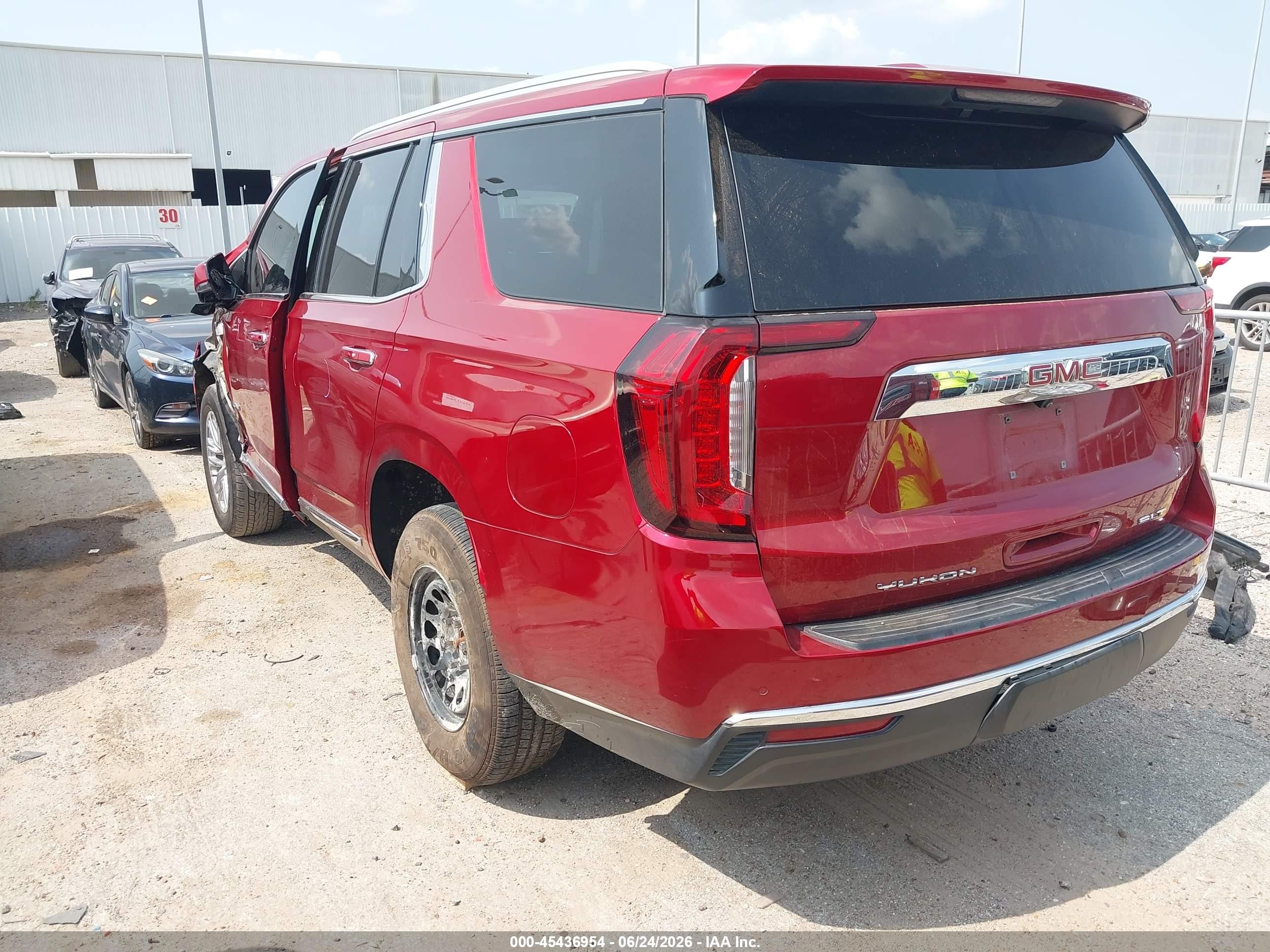 2024 Gmc Yukon VIN 1GKS1BKD2RR408336 IAAI salvage auction — Unknown, Original (Texas), sold $26,200 on 2026-08-13 (photo 3)