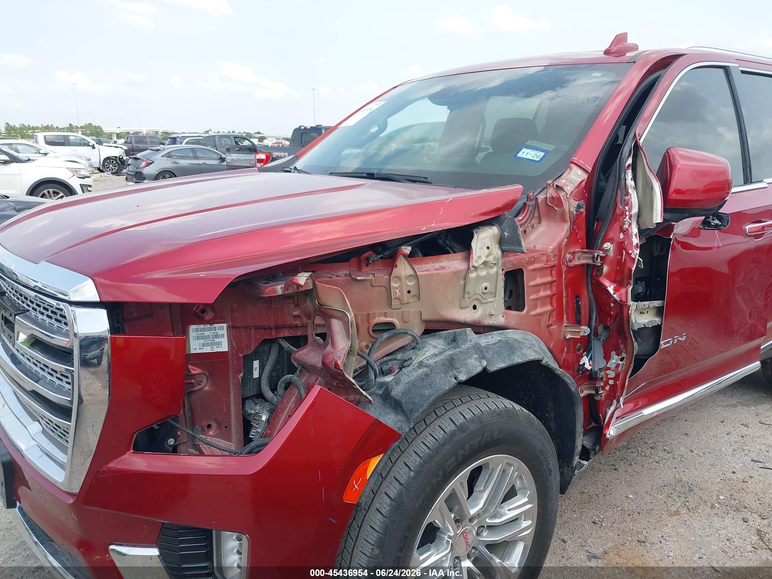 2024 Gmc Yukon VIN 1GKS1BKD2RR408336 IAAI salvage auction — Unknown, Original (Texas), sold $26,200 on 2026-08-13 (photo 6)