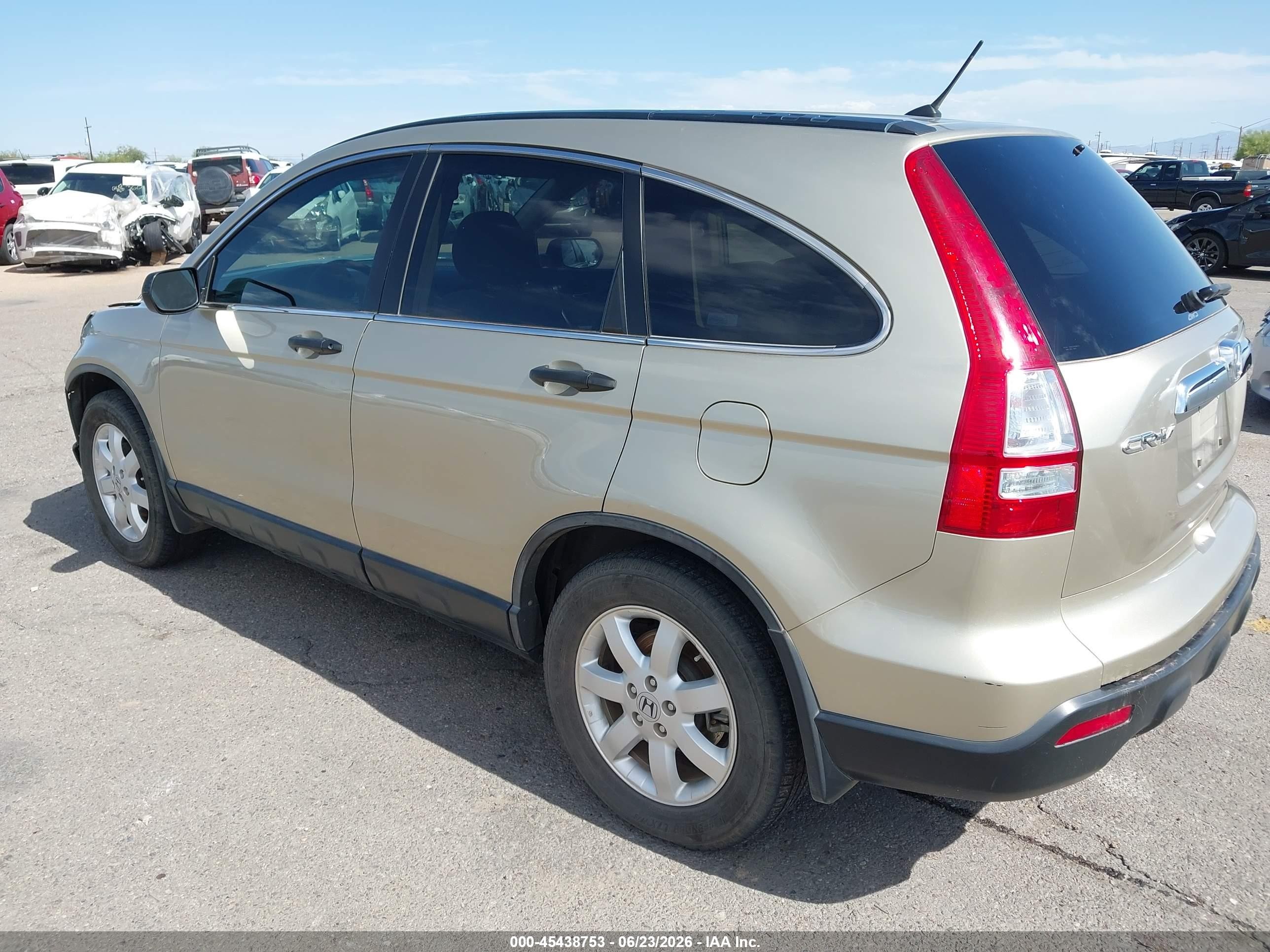 2008 Honda CR-V VIN 5J6RE48558L042488 IAAI salvage auction — Front End, Salvage (Arizona), sold $1,550 on 2026-07-09 (photo 3)