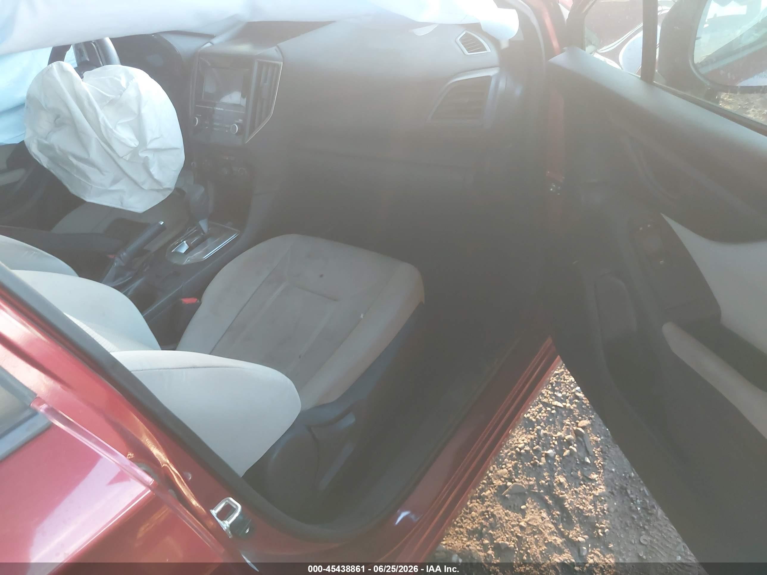 2019 Subaru Impreza VIN 4S3GTAA61K3704692 IAAI salvage auction — Front End, Salvage (Arizona), sold $1,100 on 2026-09-15 (photo 5)