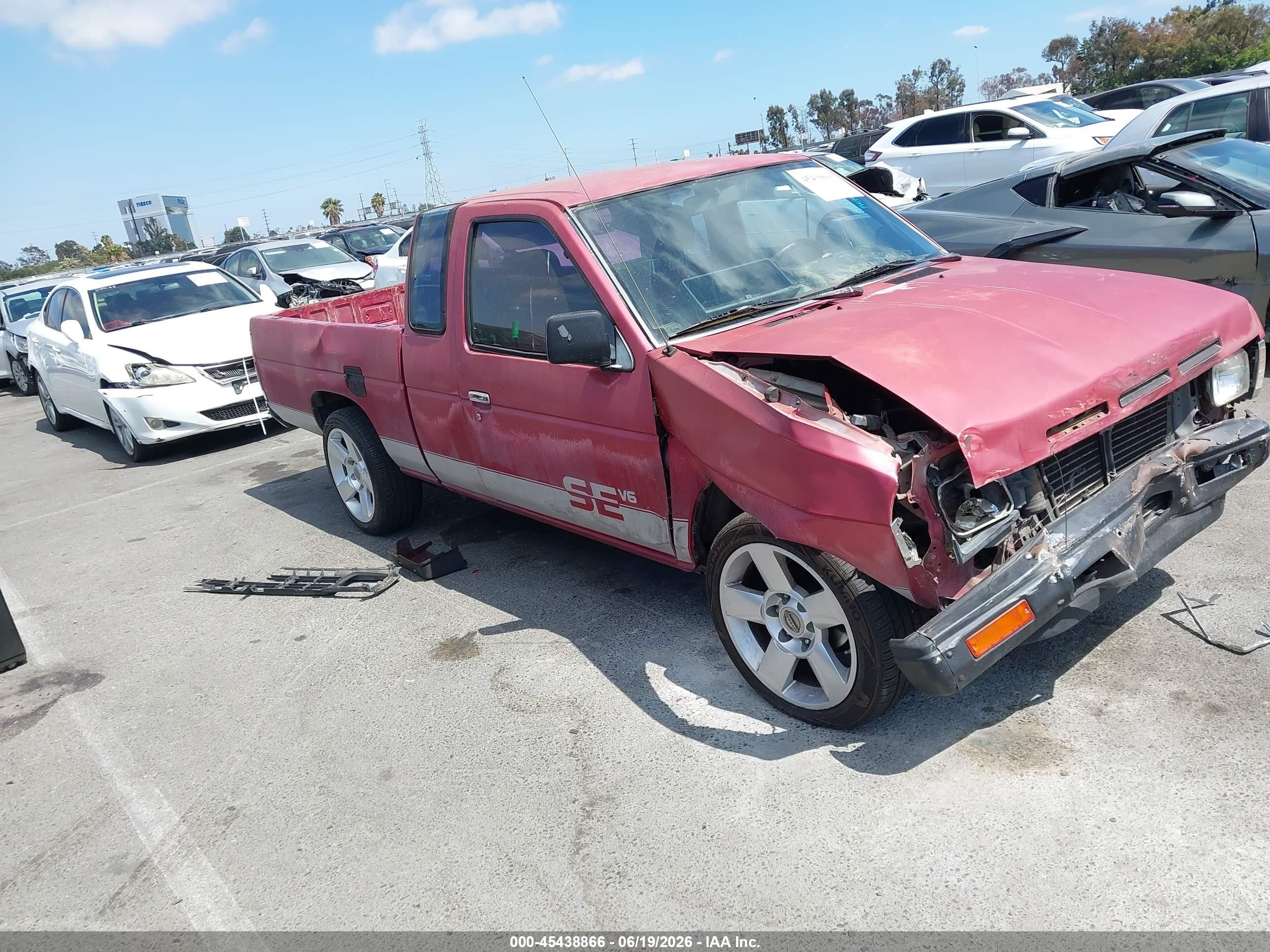 1992 Nissan Truck VIN 1N6HD16SXNC359445 IAAI salvage auction — Unknown, Salvage (California), sold $450 on 2026-07-09 (photo 1)