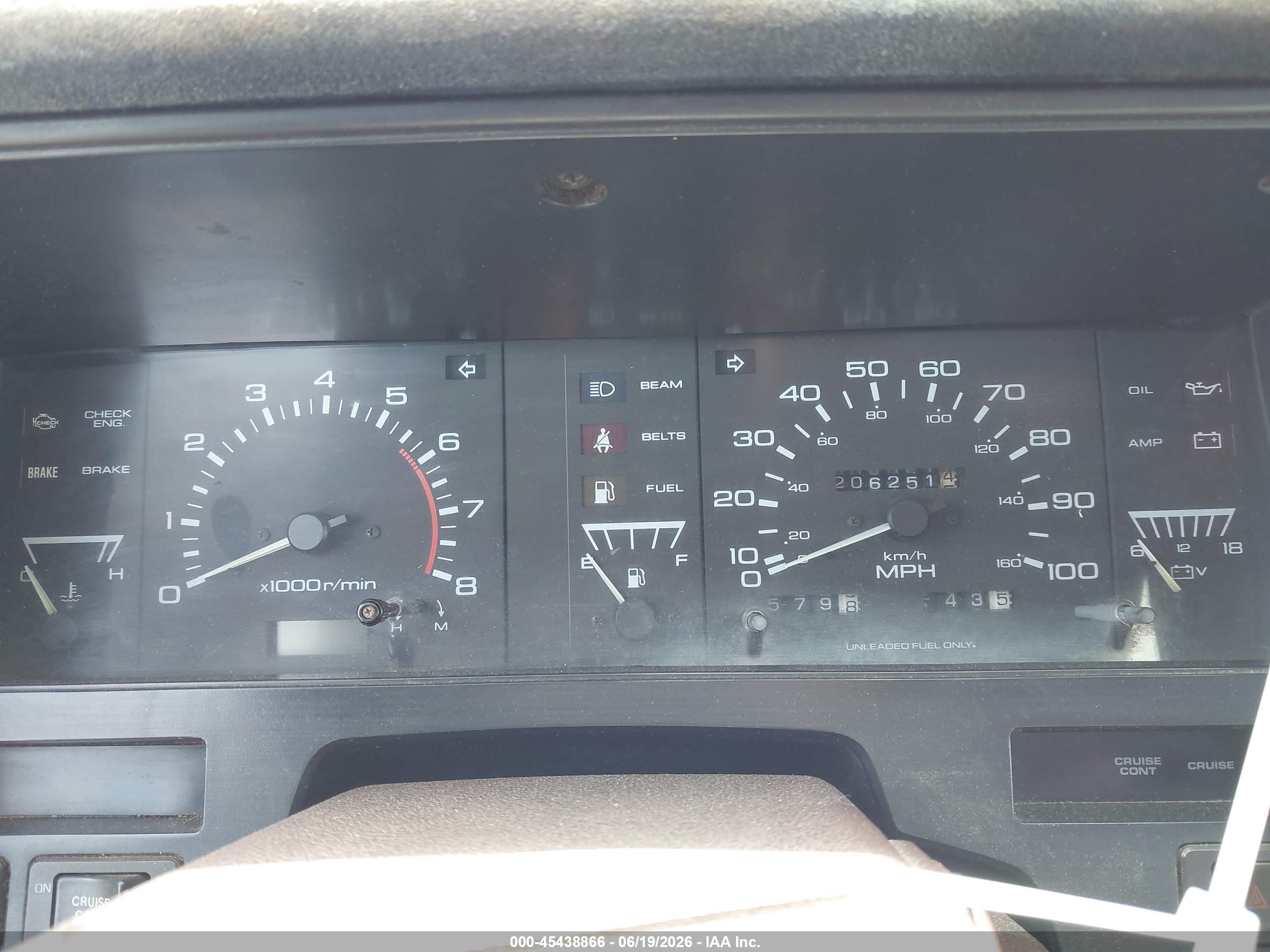 1992 Nissan Truck VIN 1N6HD16SXNC359445 IAAI salvage auction — Unknown, Salvage (California), sold $450 on 2026-07-09 (photo 7)