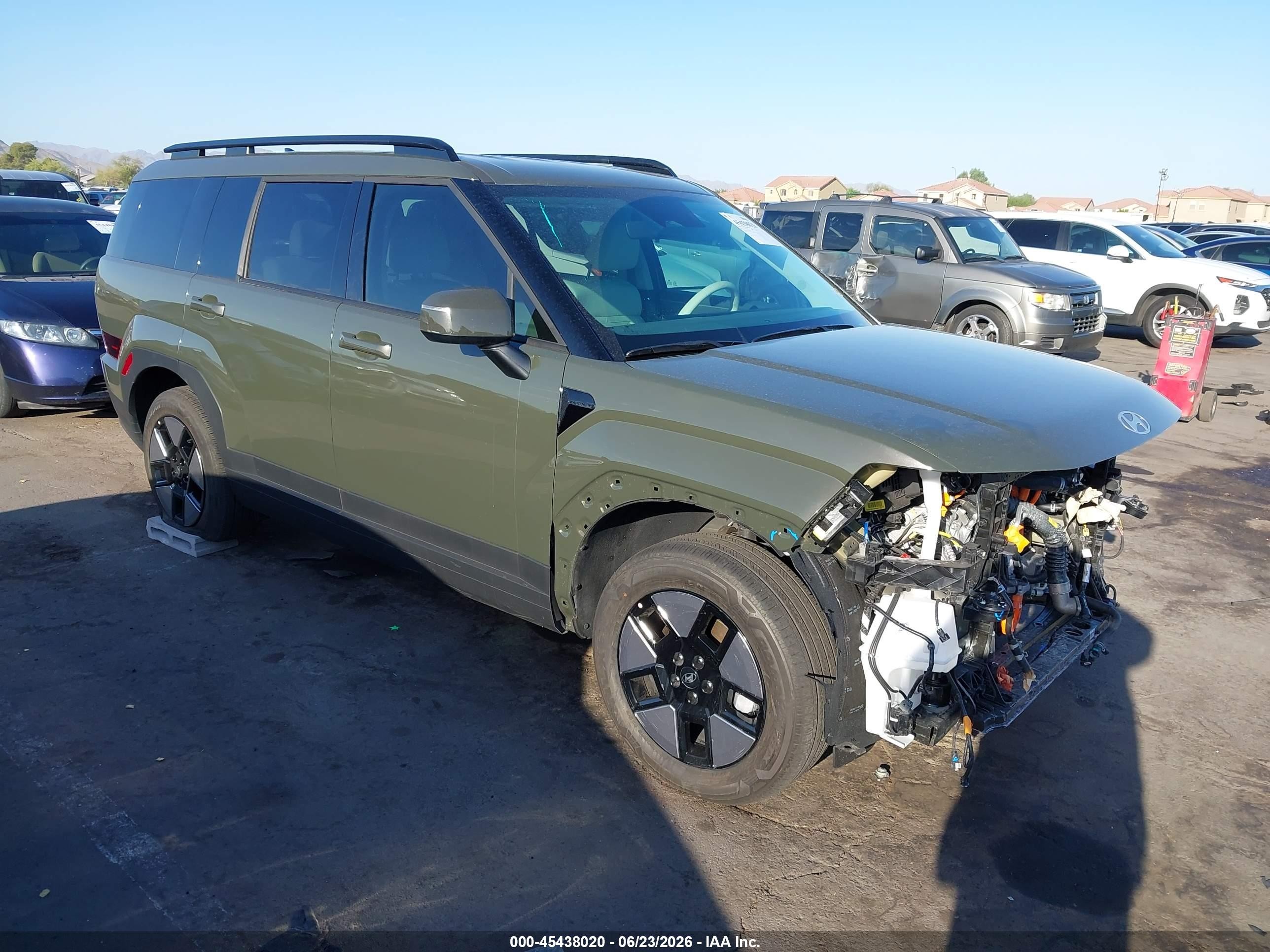 2026 Hyundai Santa Fe Hybrid VIN 5NMP24G15TH095223 — IAAI salvage auction photo
