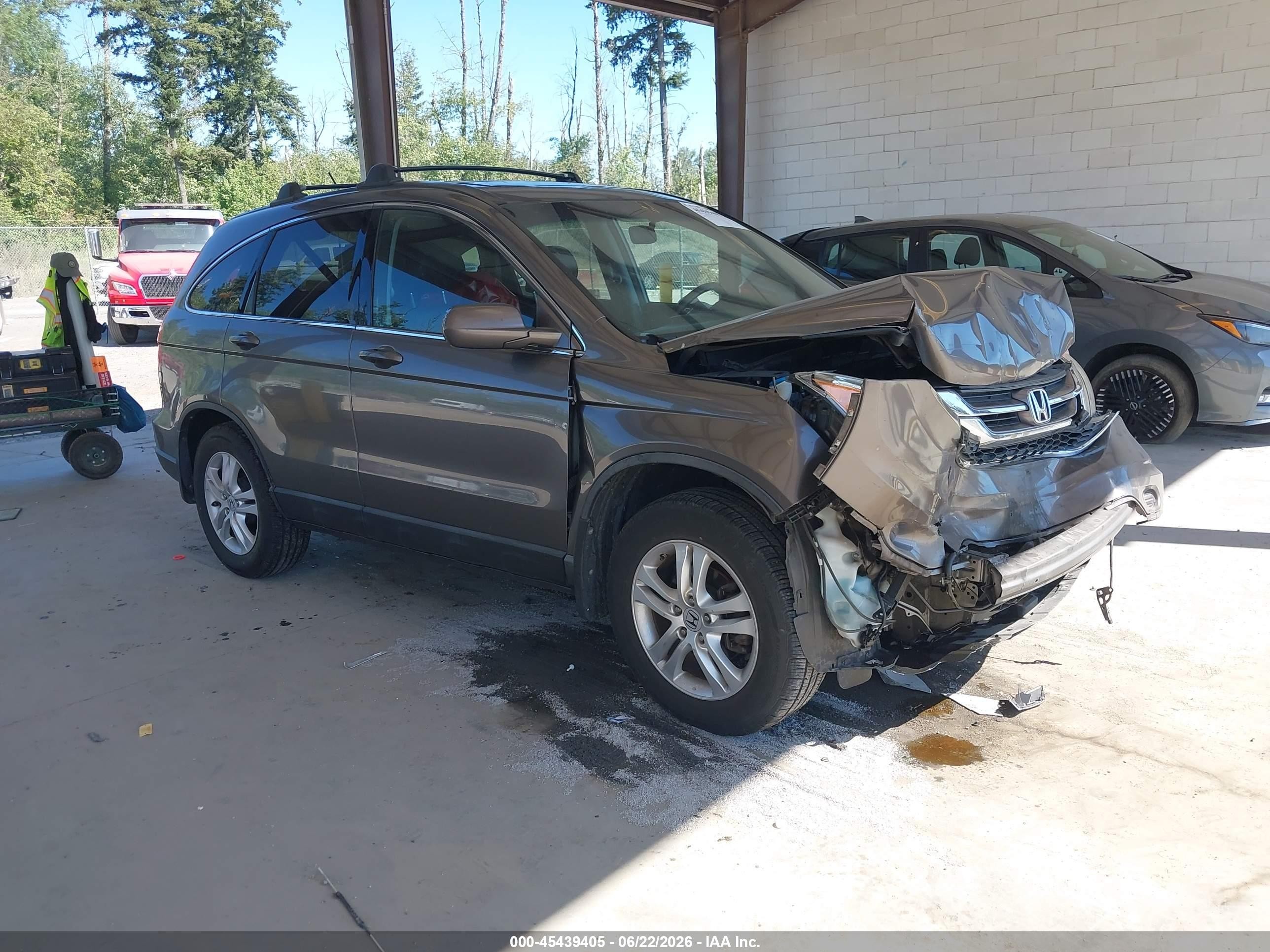 2010 Honda CR-V VIN 5J6RE4H77AL000671 IAAI salvage auction — Front End, Bill Of Sale (Washington), sold $900 on 2026-07-11 (photo 1)
