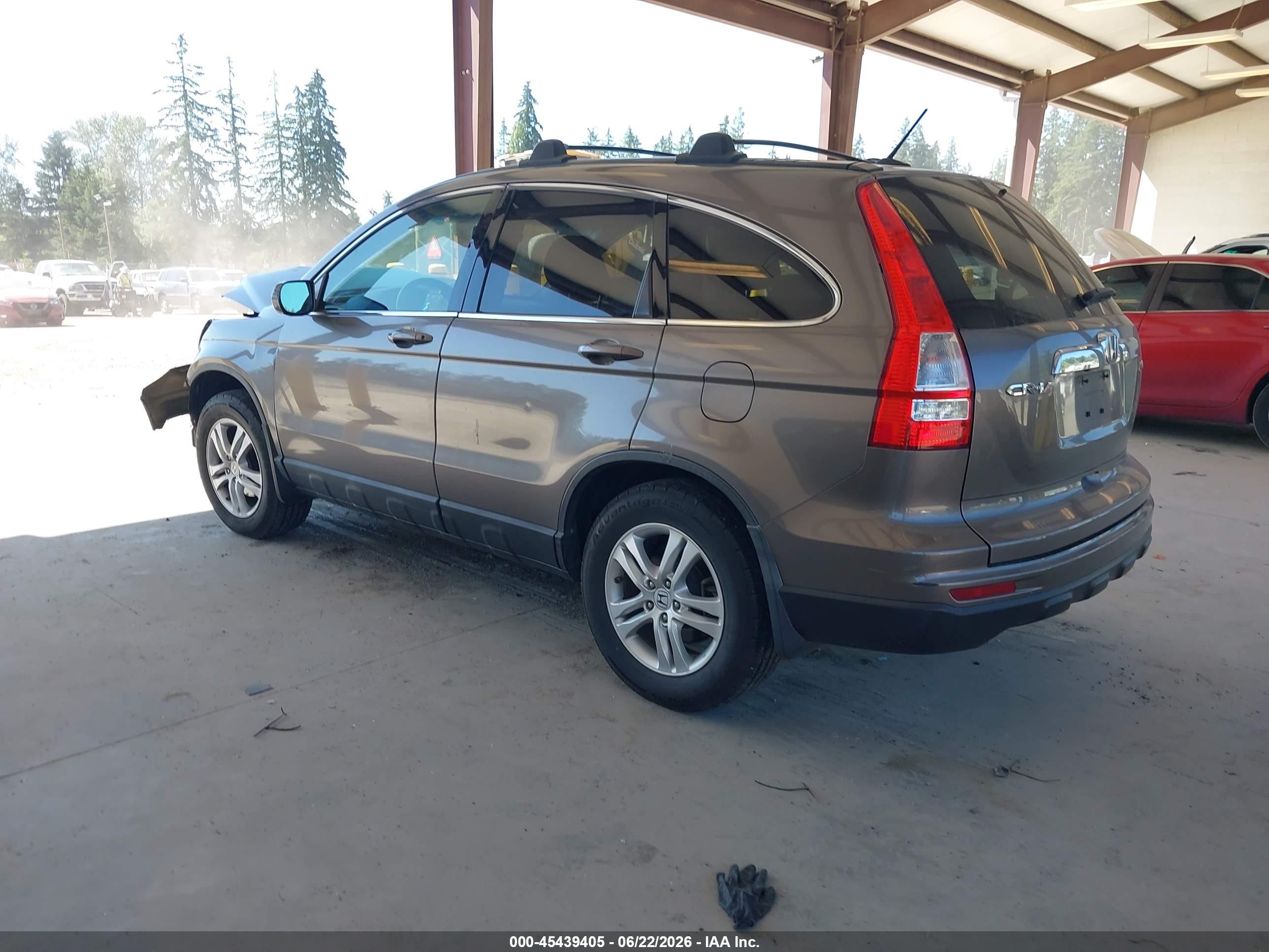 2010 Honda CR-V VIN 5J6RE4H77AL000671 IAAI salvage auction — Front End, Bill Of Sale (Washington), sold $900 on 2026-07-11 (photo 3)