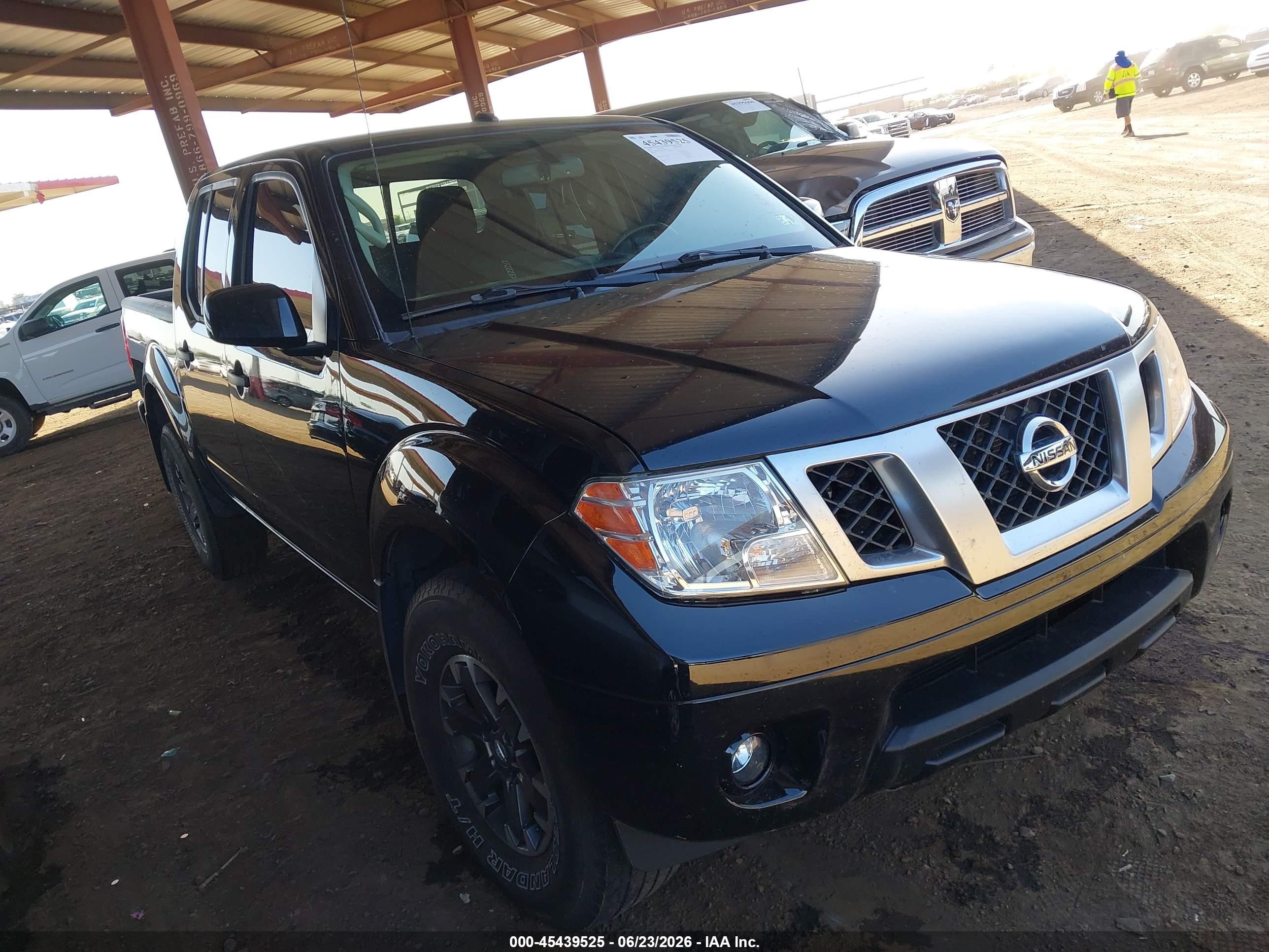 2019 Nissan Frontier VIN 1N6AD0EV9KN726472 — IAAI salvage auction photo