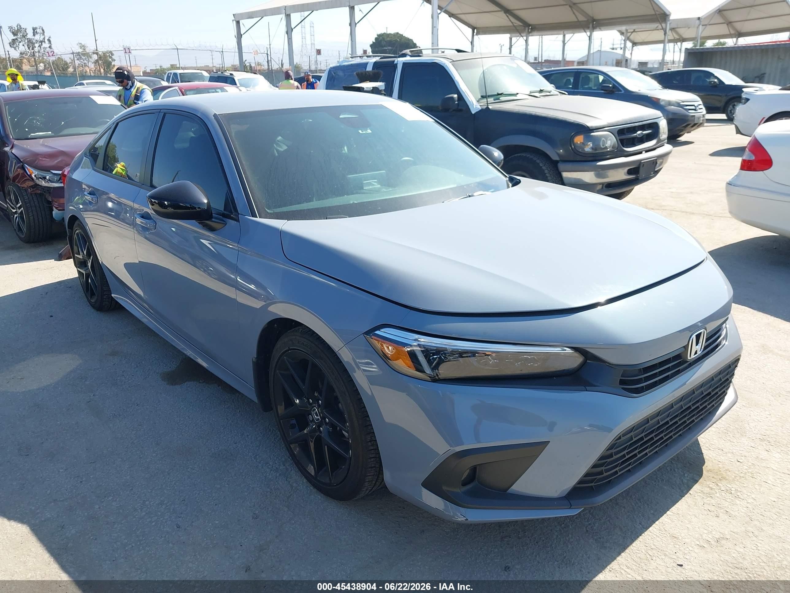 2024 Honda Civic VIN 2HGFE2F51RH534421 — IAAI salvage auction photo