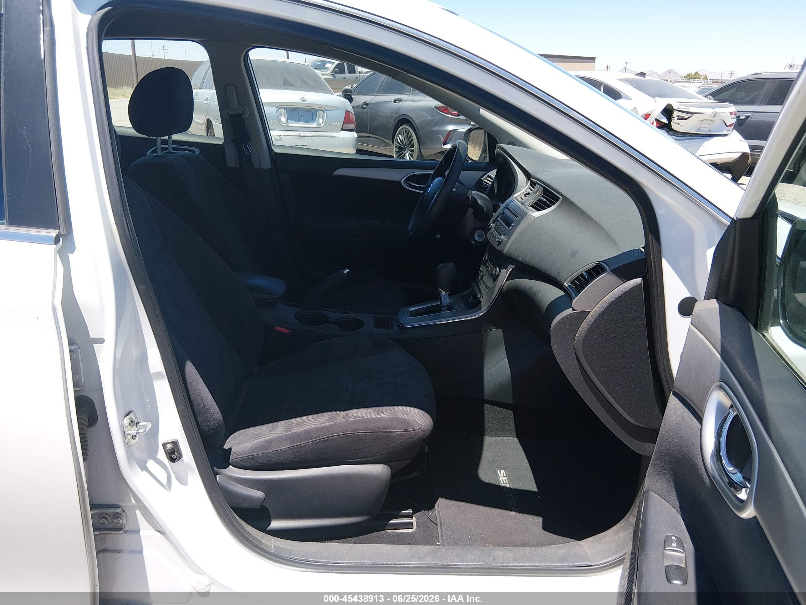 2013 Nissan Sentra VIN 3N1AB7AP4DL720285 IAAI salvage auction — Normal Wear, Clear (California), sold $400 on 2026-07-09 (photo 5)