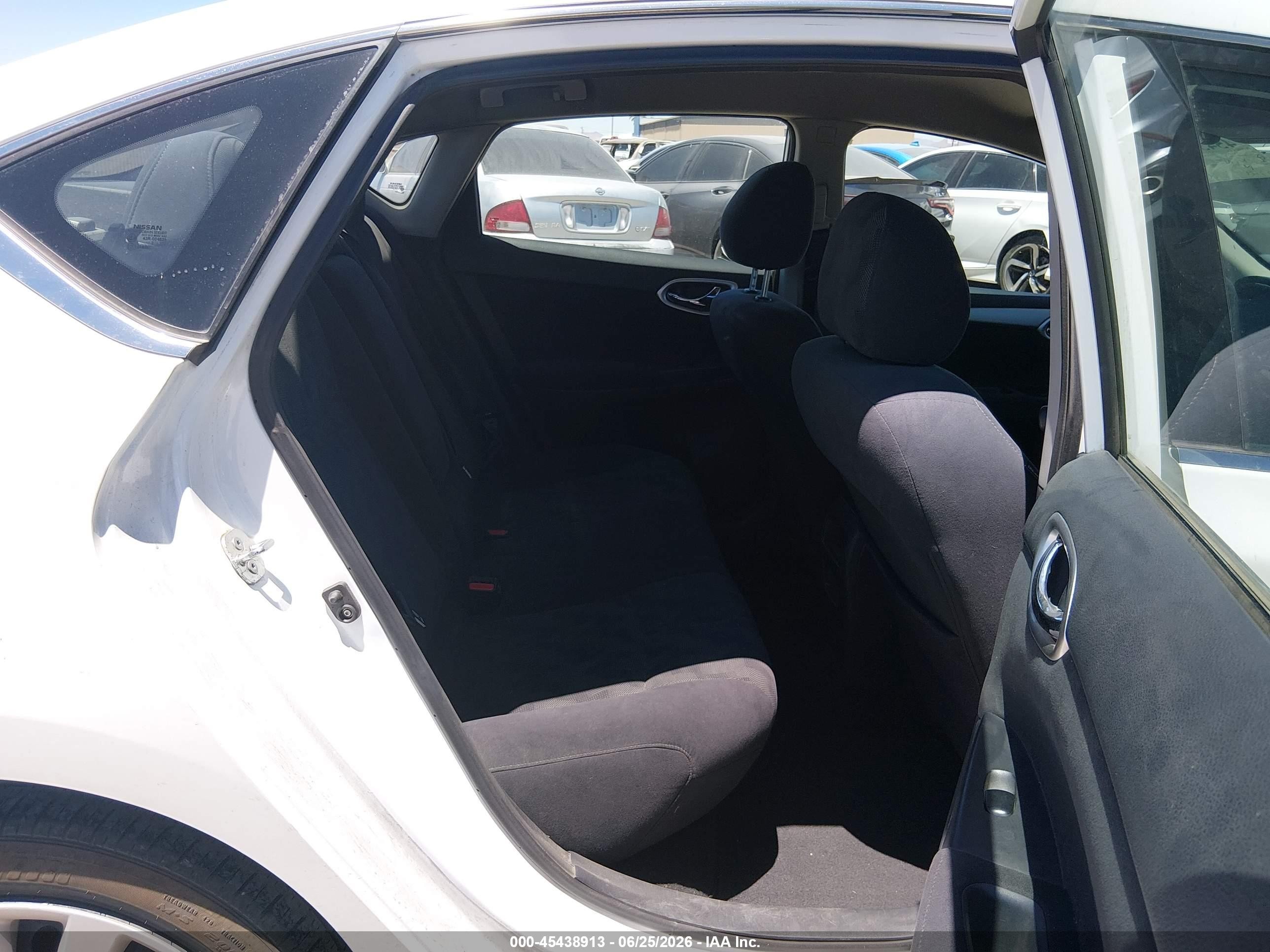 2013 Nissan Sentra VIN 3N1AB7AP4DL720285 IAAI salvage auction — Normal Wear, Clear (California), sold $400 on 2026-07-09 (photo 8)