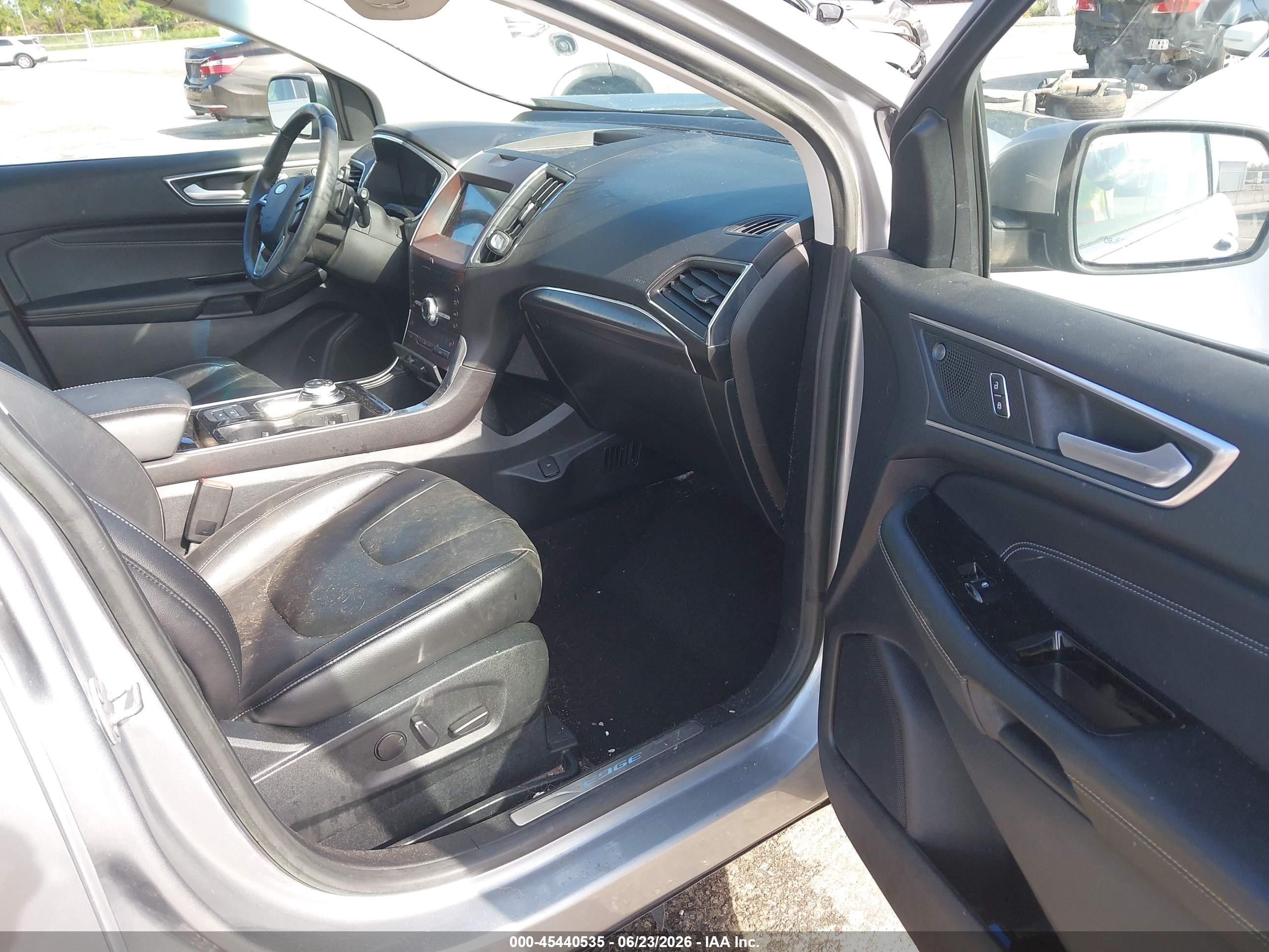 2020 Ford Edge VIN 2FMPK4K96LBA71763 IAAI salvage auction — Front End, Rebuildable (Florida), sold $5,300 on 2026-07-09 (photo 5)