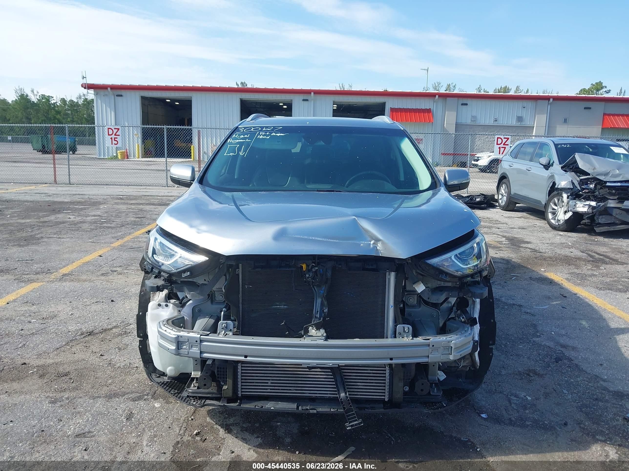 2020 Ford Edge VIN 2FMPK4K96LBA71763 IAAI salvage auction — Front End, Rebuildable (Florida), sold $5,300 on 2026-07-09 (photo 6)