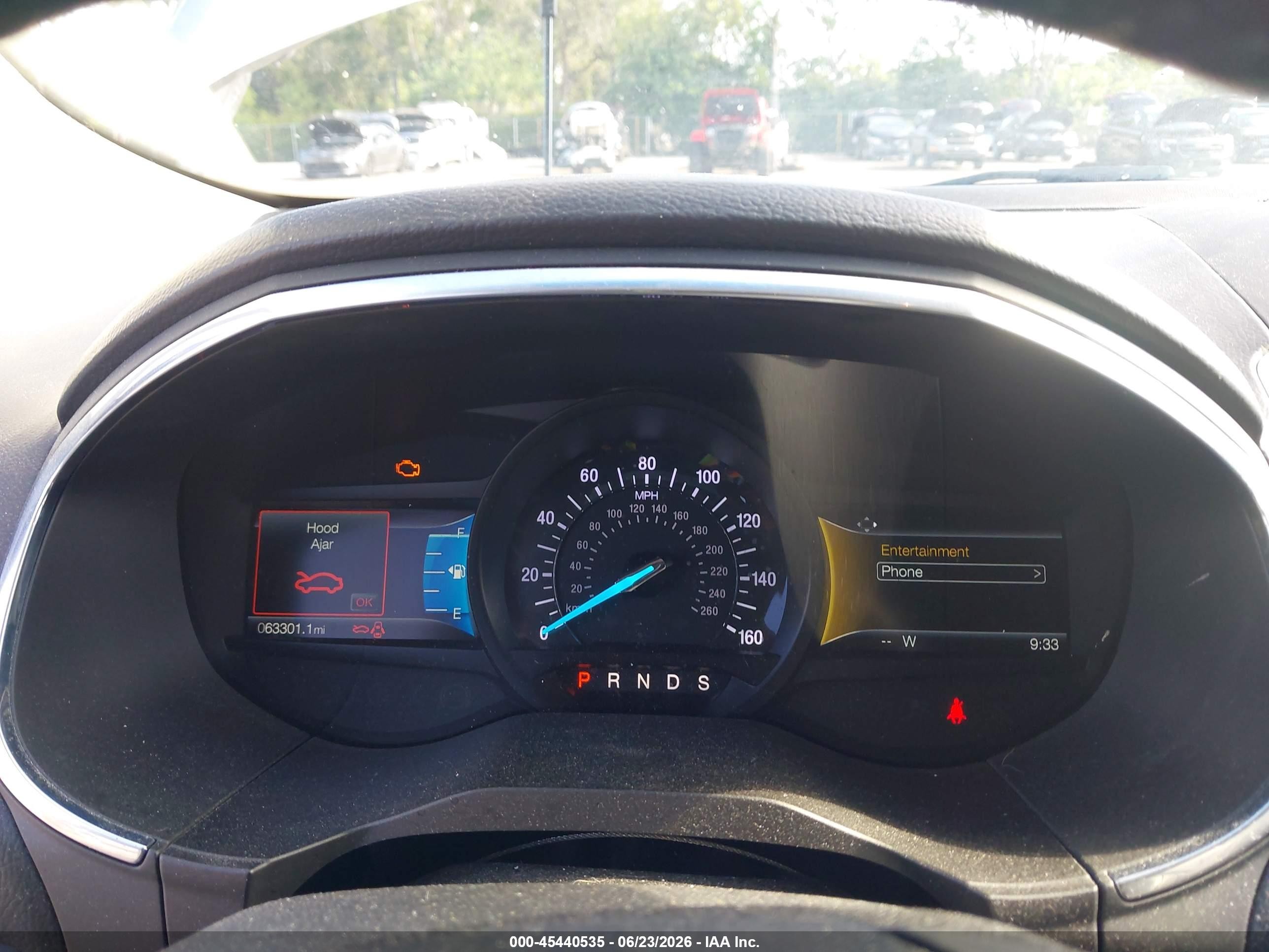 2020 Ford Edge VIN 2FMPK4K96LBA71763 IAAI salvage auction — Front End, Rebuildable (Florida), sold $5,300 on 2026-07-09 (photo 7)