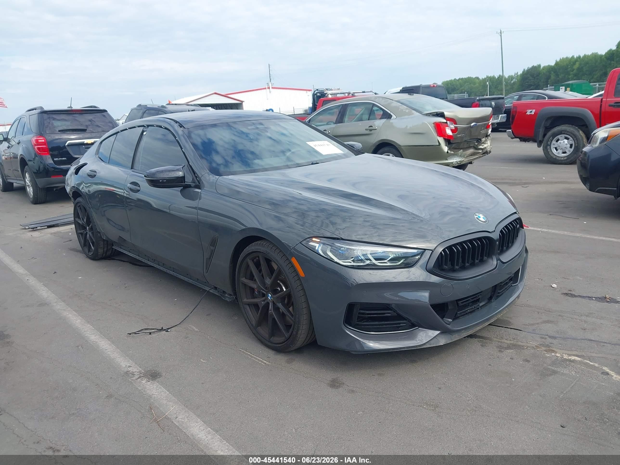 2023 BMW M850i xDrive Gran Coupe VIN WBAGV8C00PCK75206 — IAAI salvage auction photo