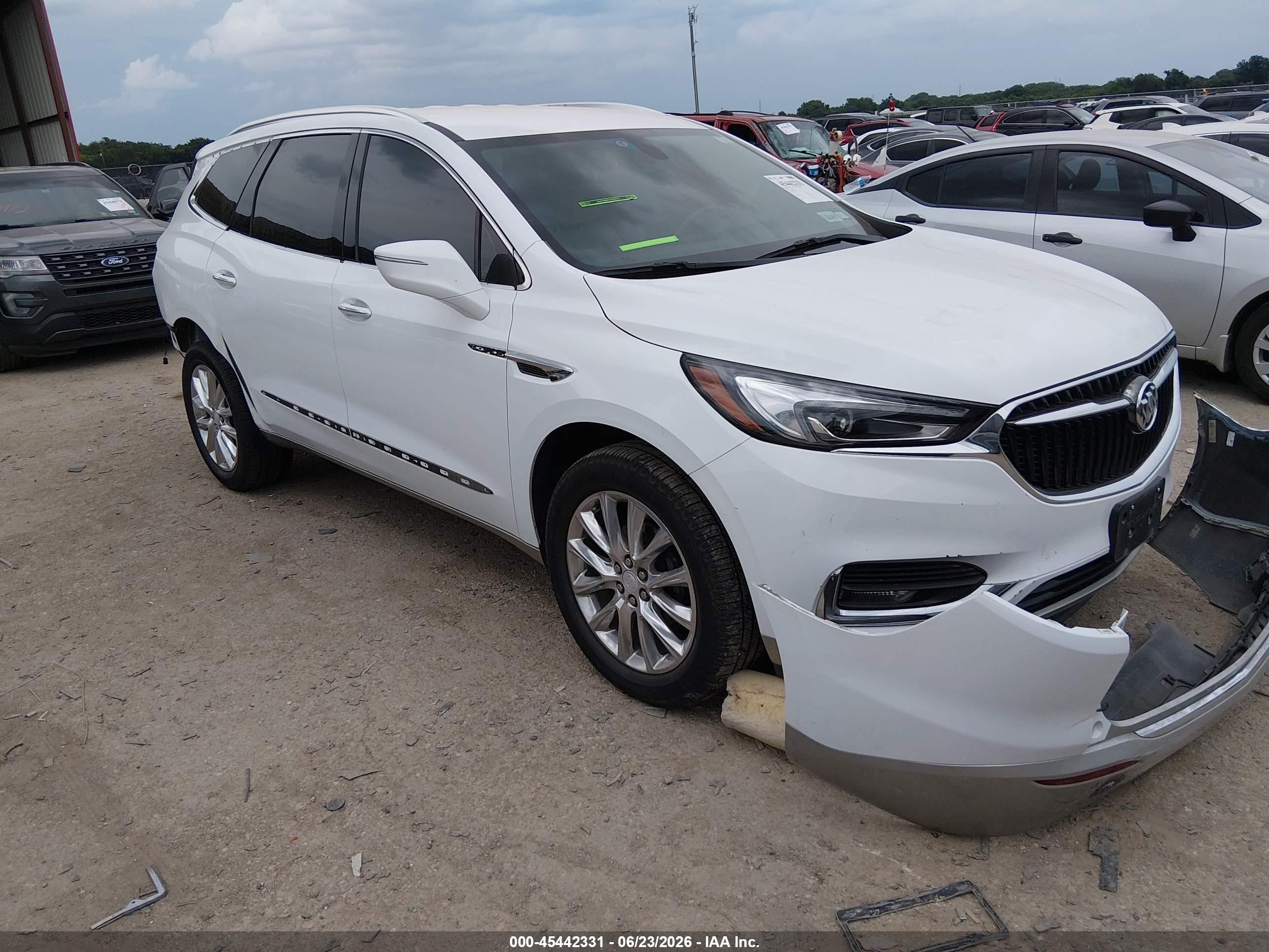 2020 Buick Enclave VIN 5GAERBKWXLJ286867 IAAI salvage auction — Rear End, Original (Texas), sold $3,900 on 2026-09-10 (photo 1)