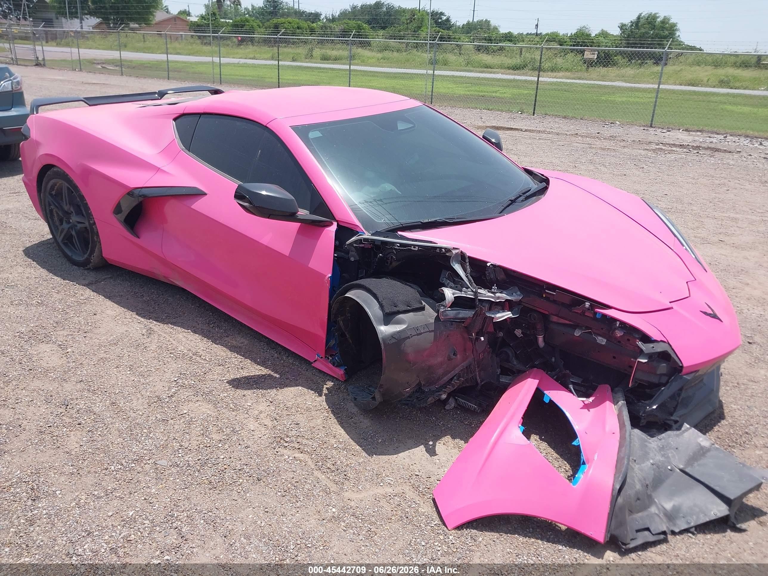 2024 Chevrolet Corvette Stingray VIN 1G1YA2D49R5122437 — IAAI salvage auction photo