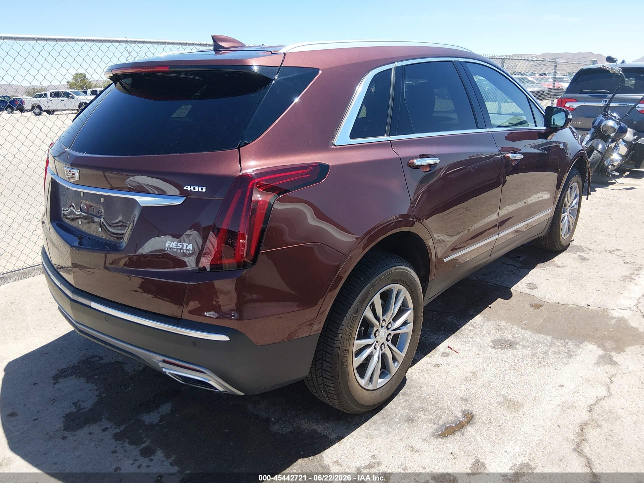 2023 Cadillac Xt5 VIN 1GYKNCRS6PZ191004 IAAI salvage auction — Front End, Original (Texas), sold $7,150 on 2026-09-02 (photo 4)